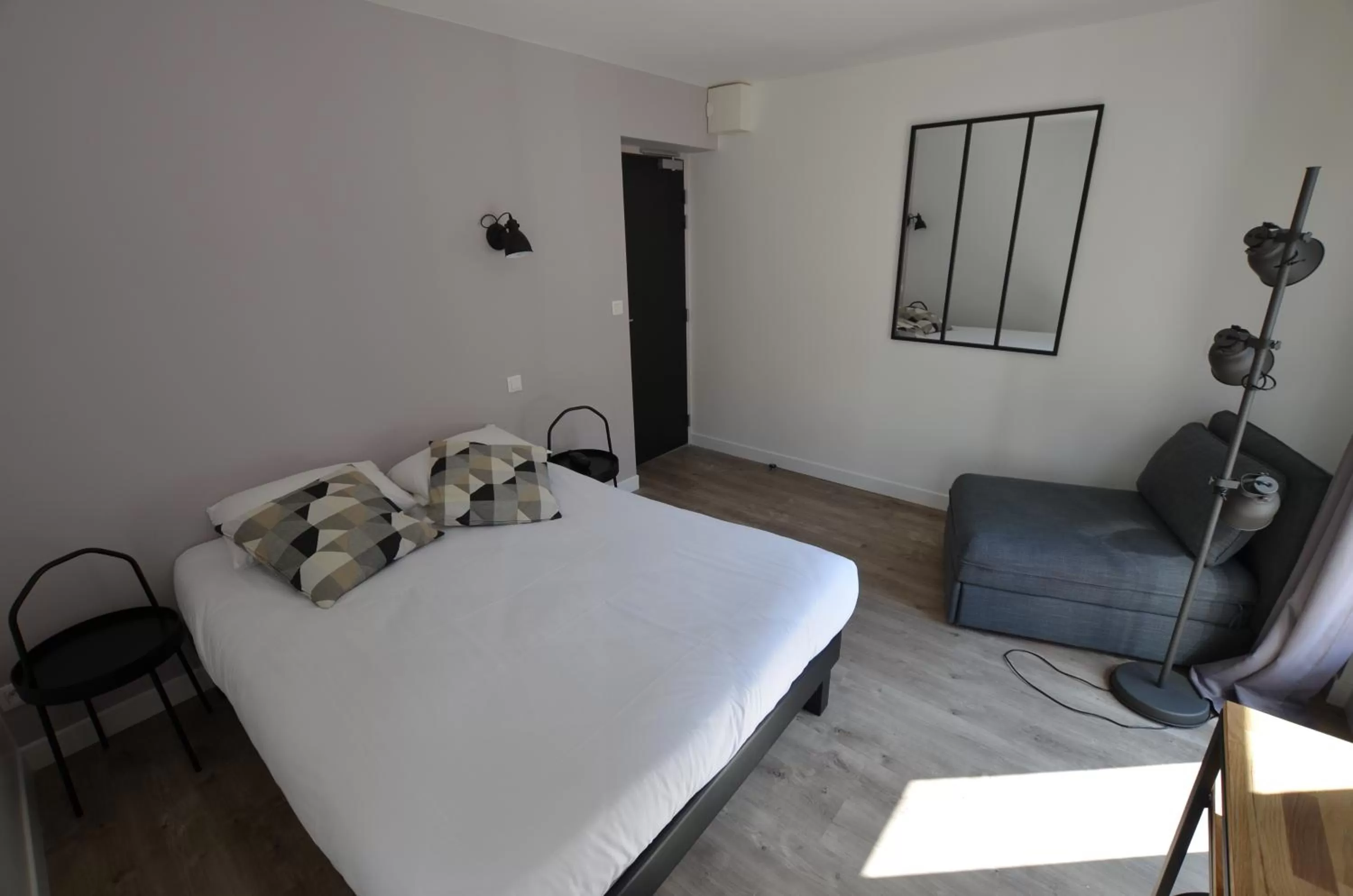 Bed in Hotel De Quebec