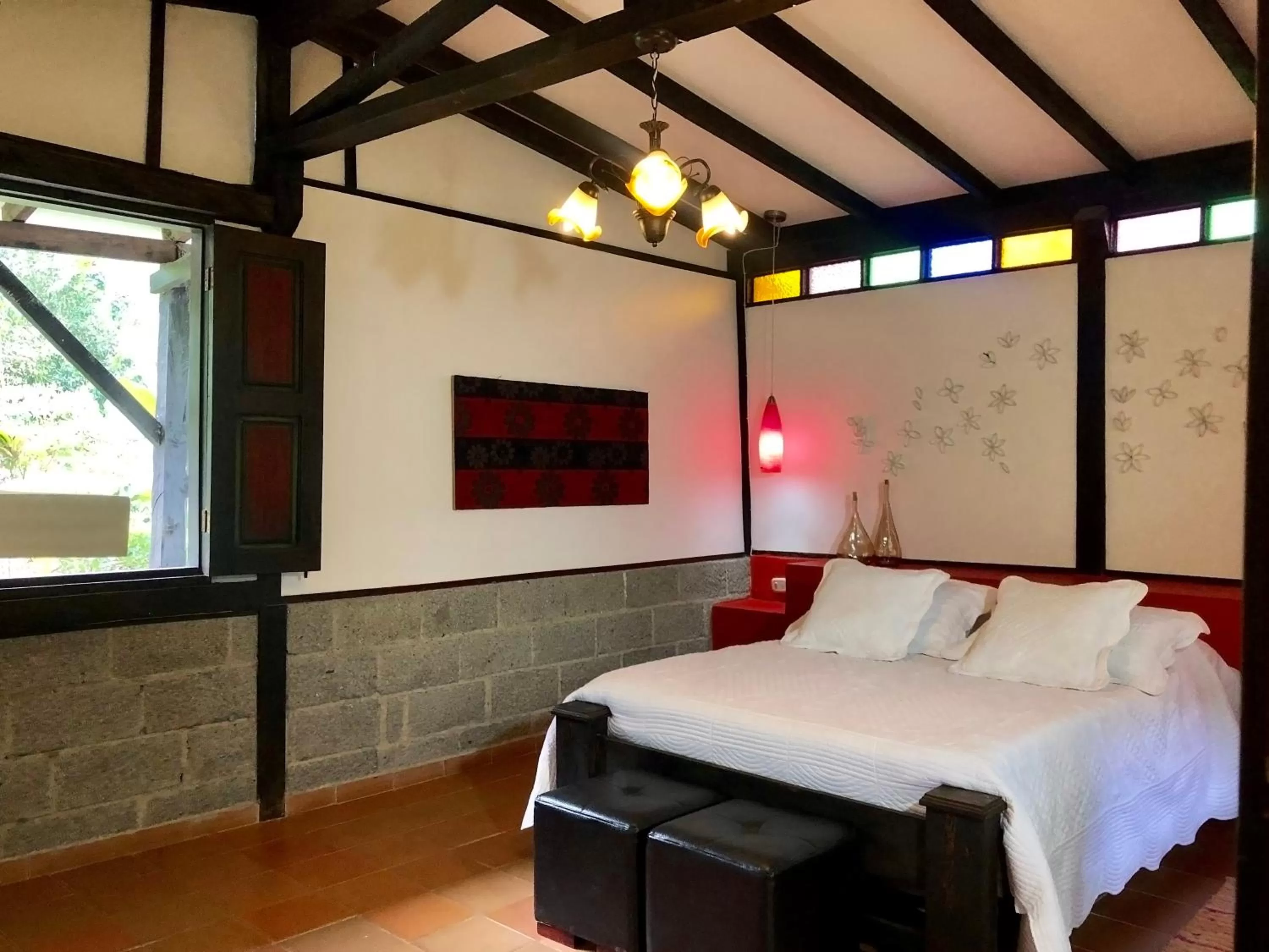 Bed in Hotel Vísperas