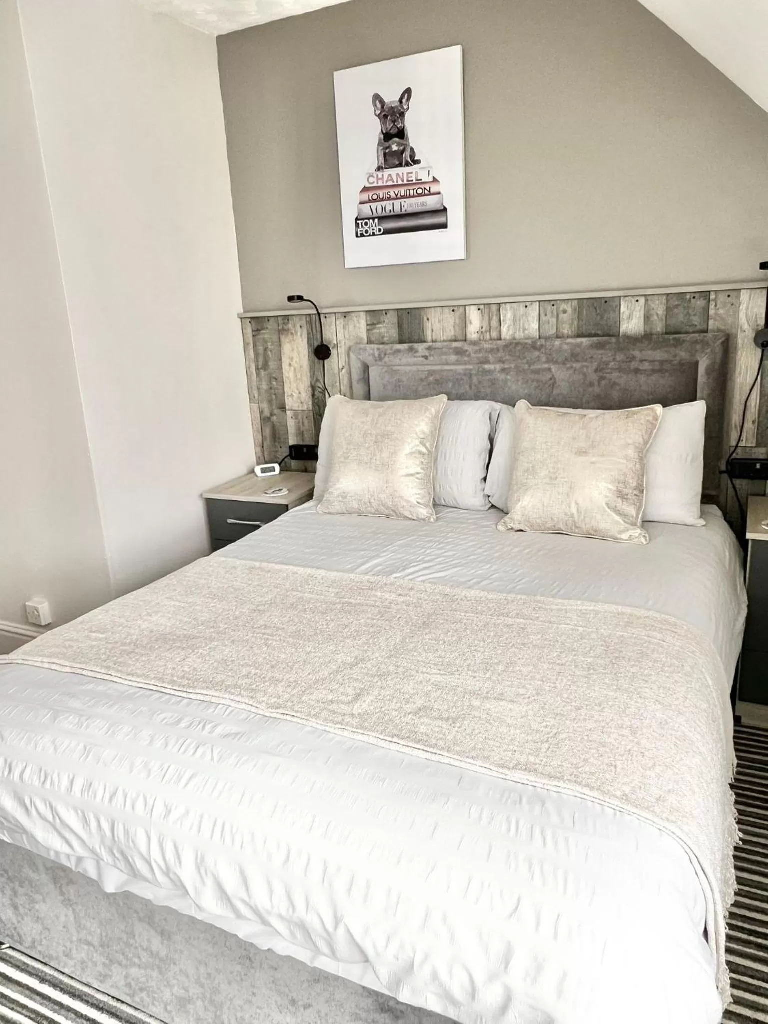 Bed in Belle Dene Guest House