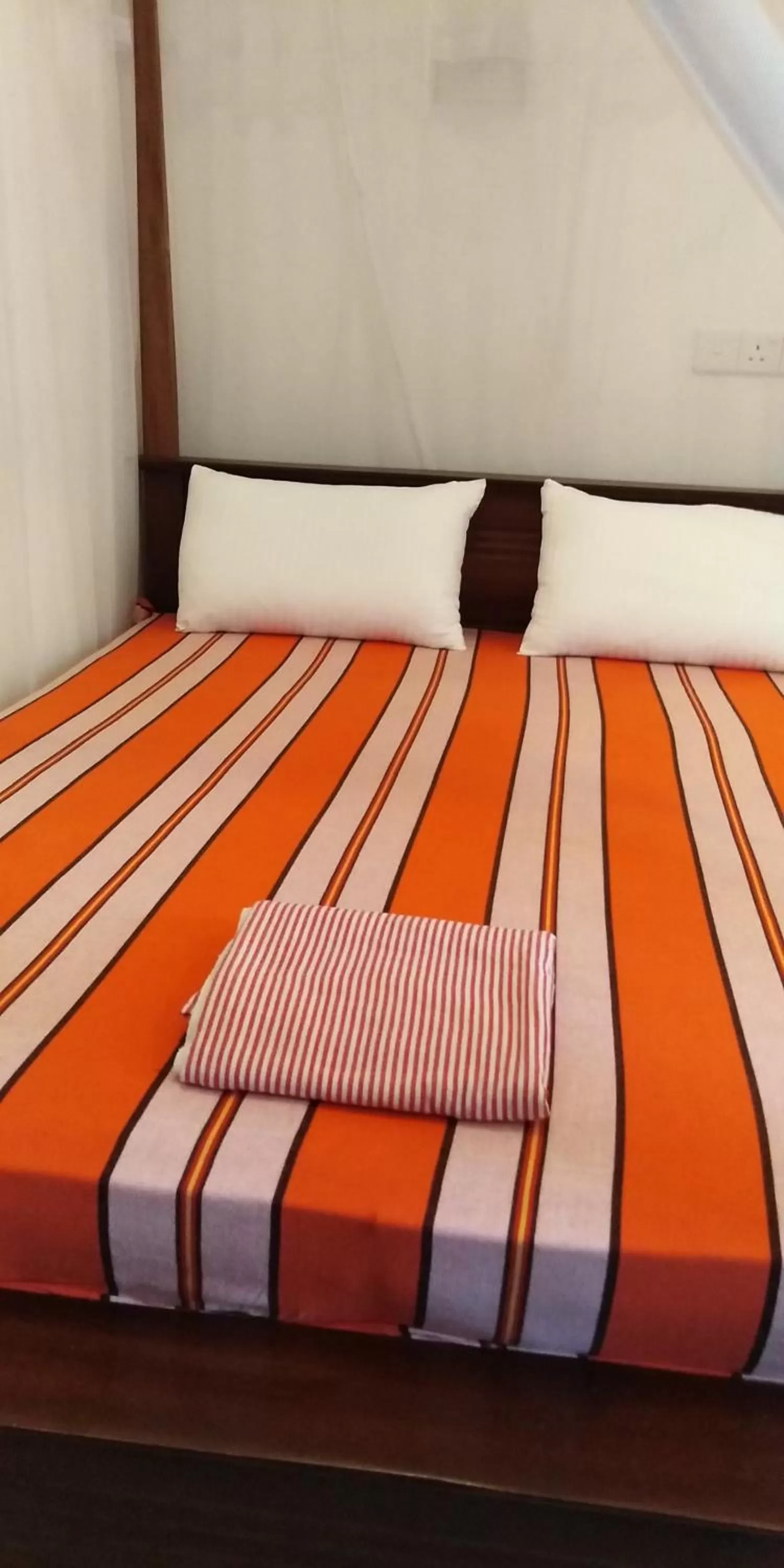 Bed in Pearl Resort Mirissa