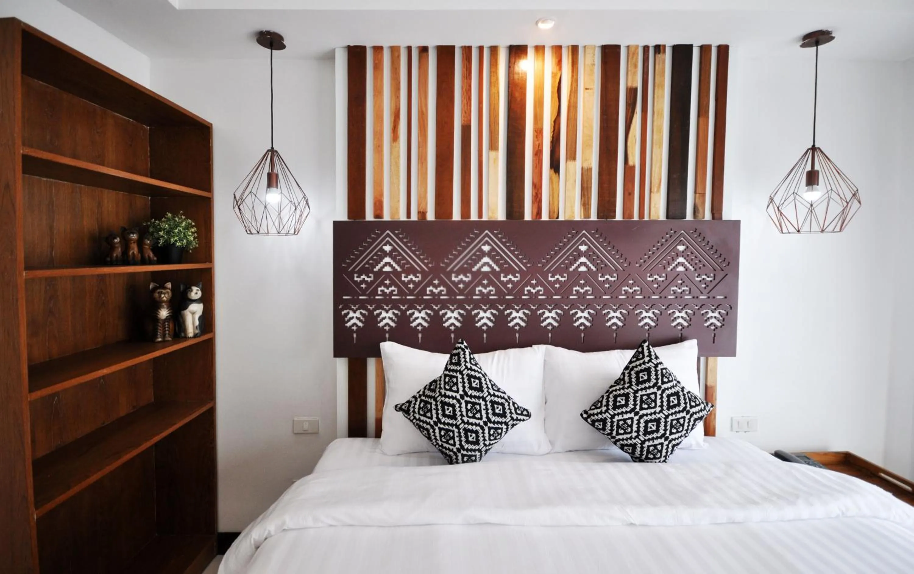 Bed in My Chiangmai Boutique Lodge