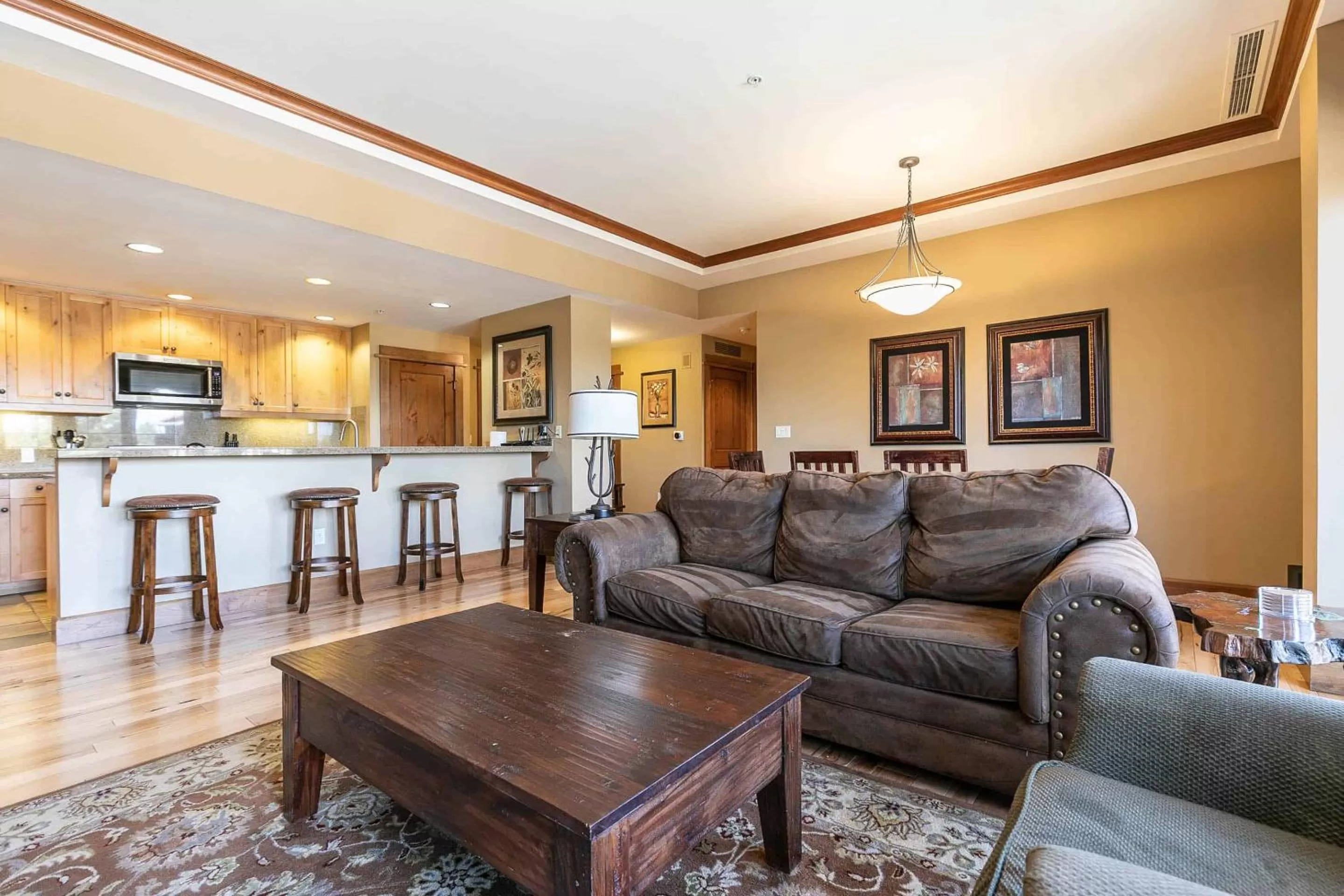 Seating Area in East West Hospitality at Tahoe