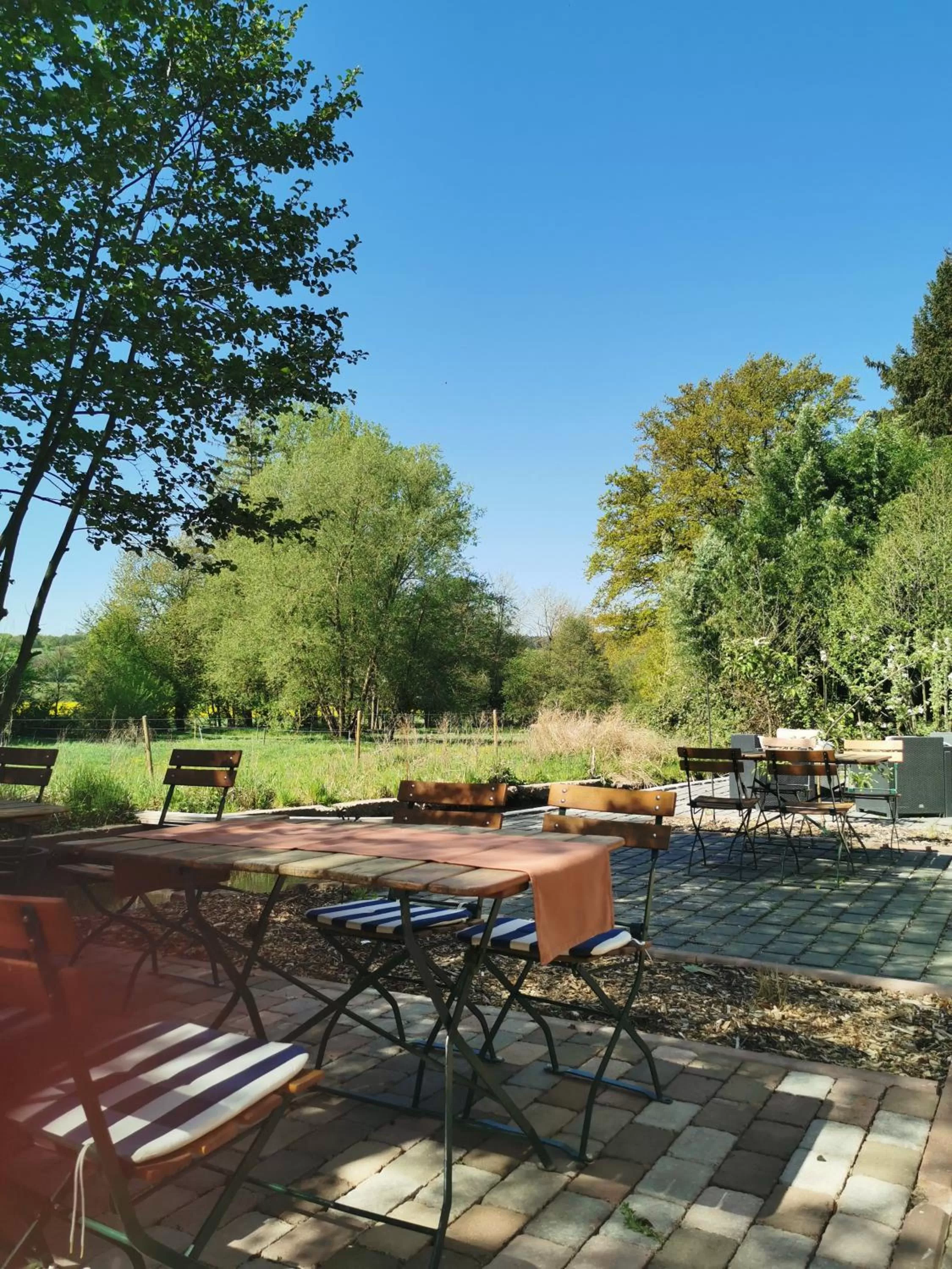 Patio in Hotel Gutsmühle