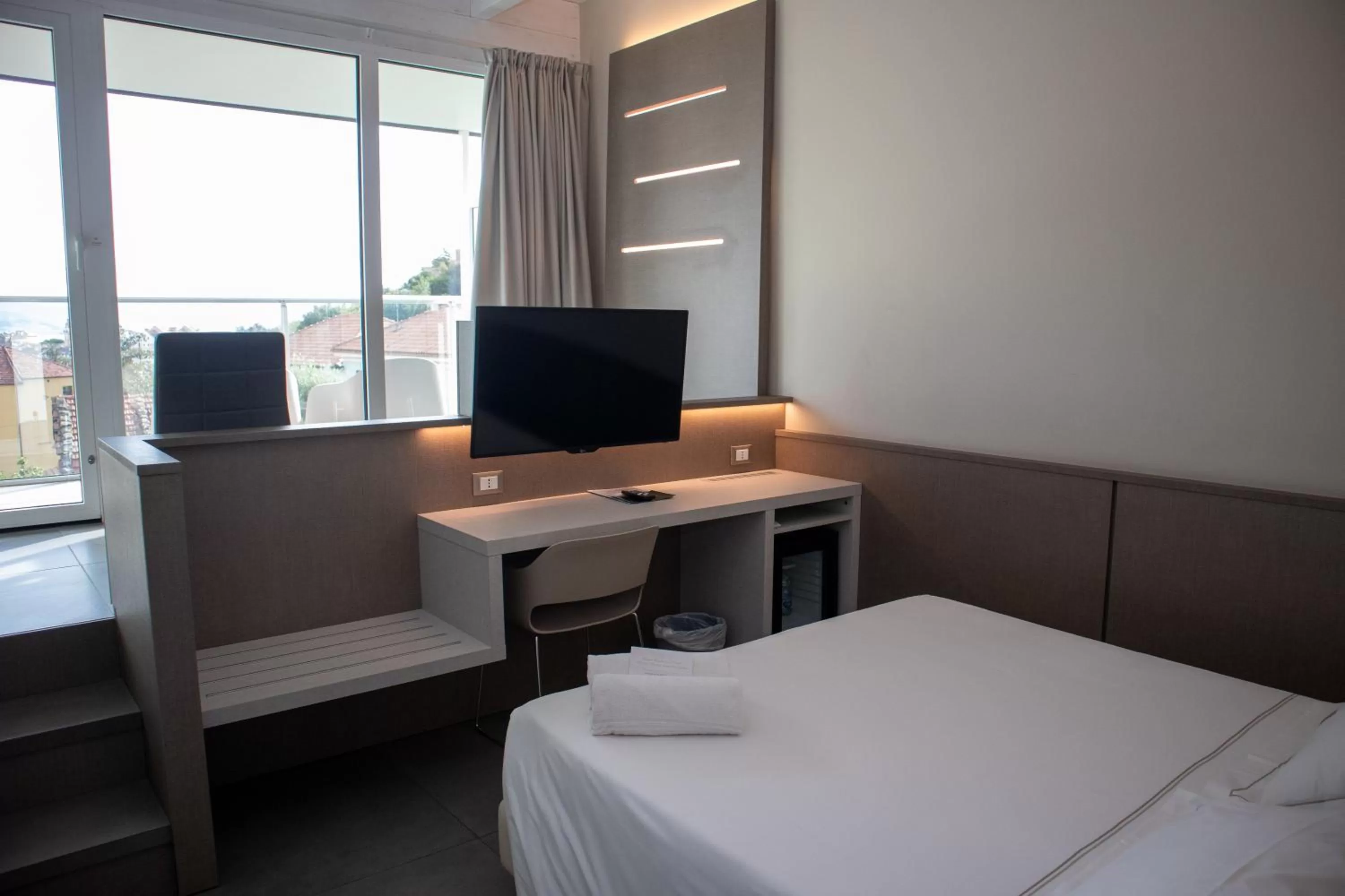 Bedroom, Bed in Poggio Hotel