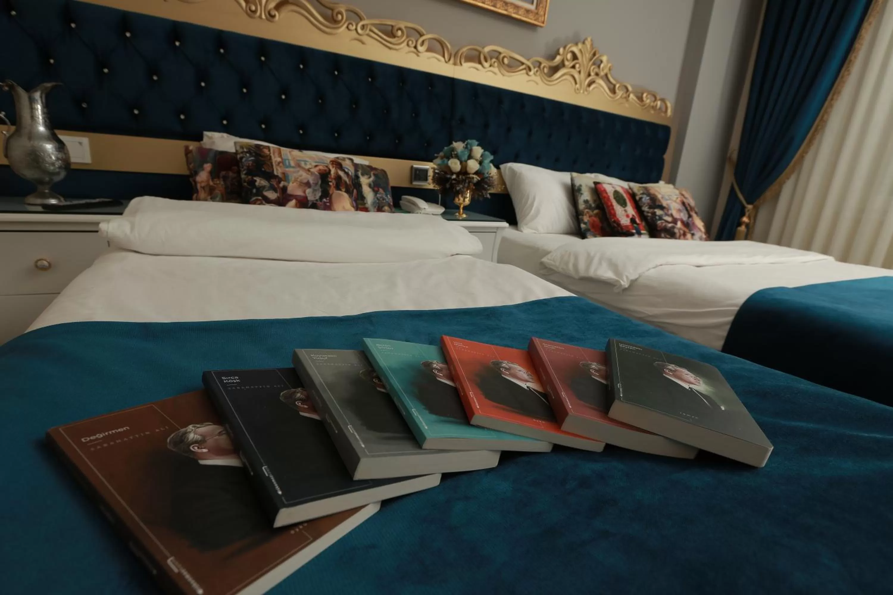 Bed in Constantinopolis Hotel