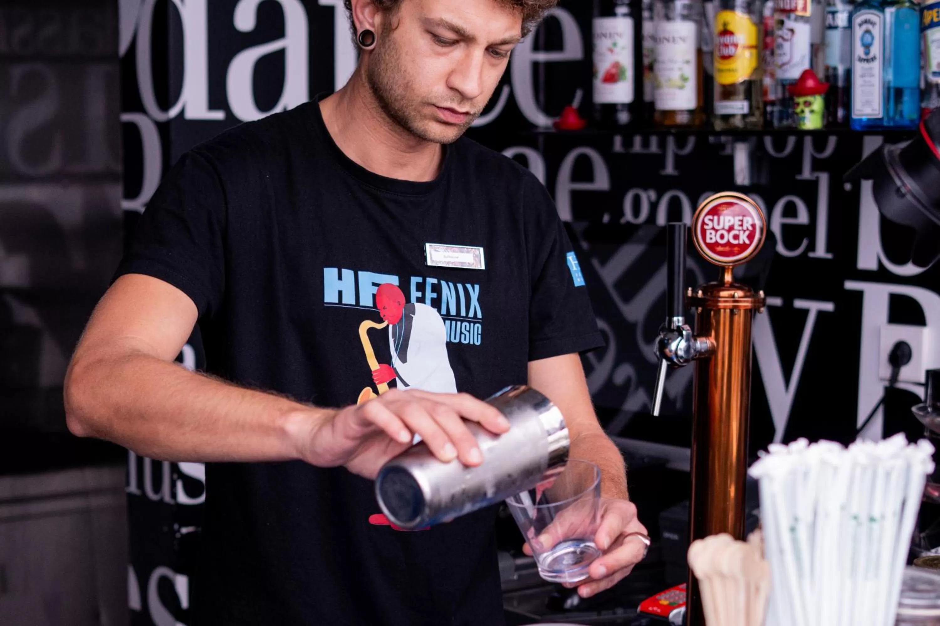 Lounge or bar in HF Fénix Music