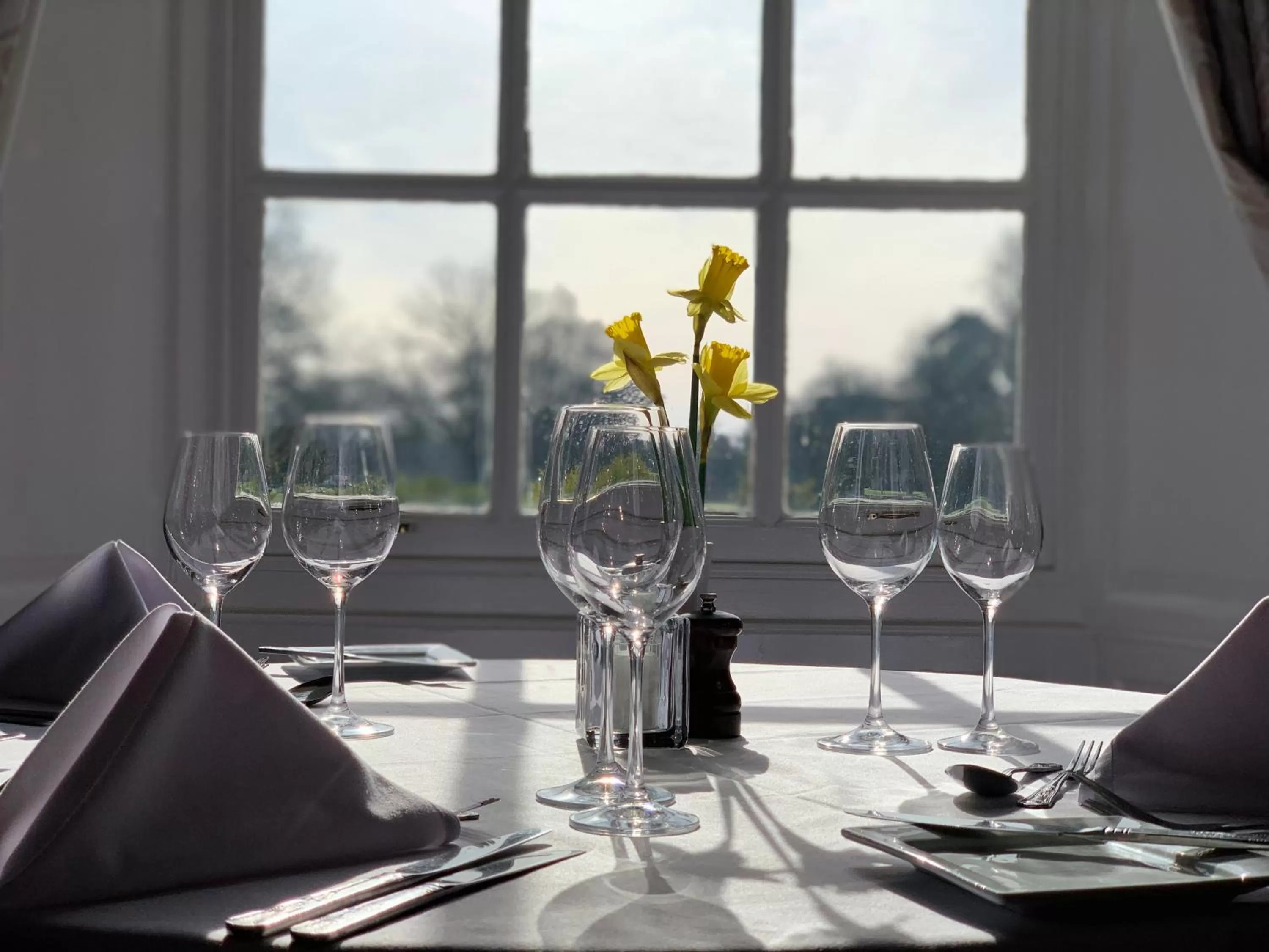 Restaurant/places to eat in Bosworth Hall Hotel