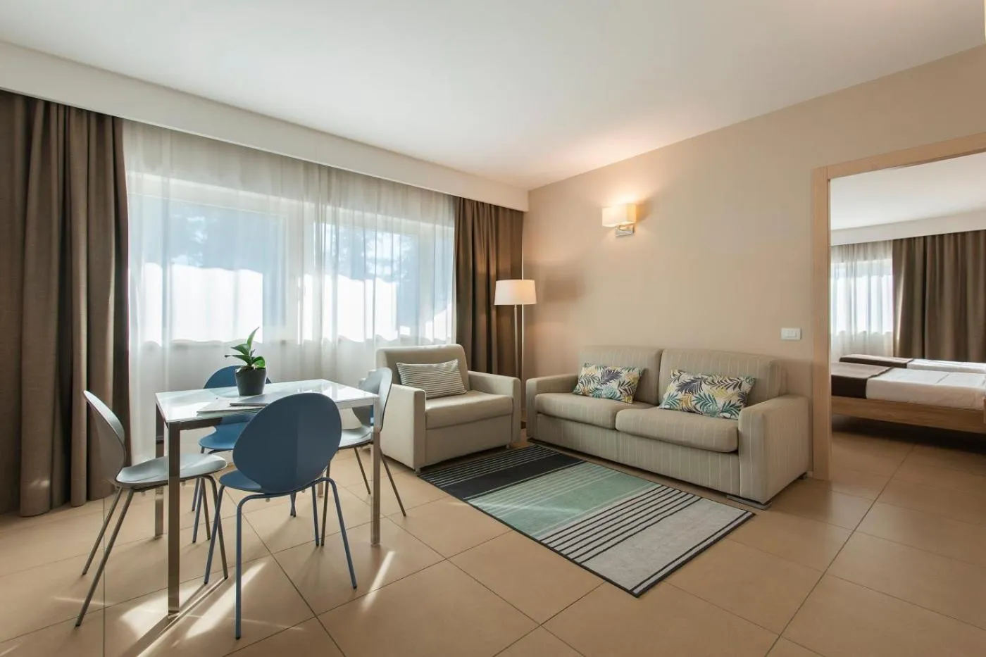 TV and multimedia, Bed in Hotel Dimorae Rooms and Suites - Apartments