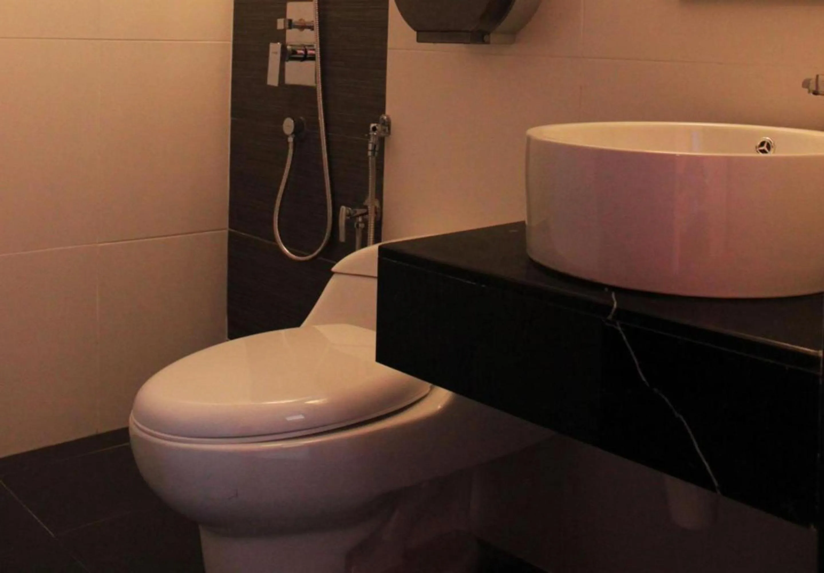 Bathroom in Time Hotel