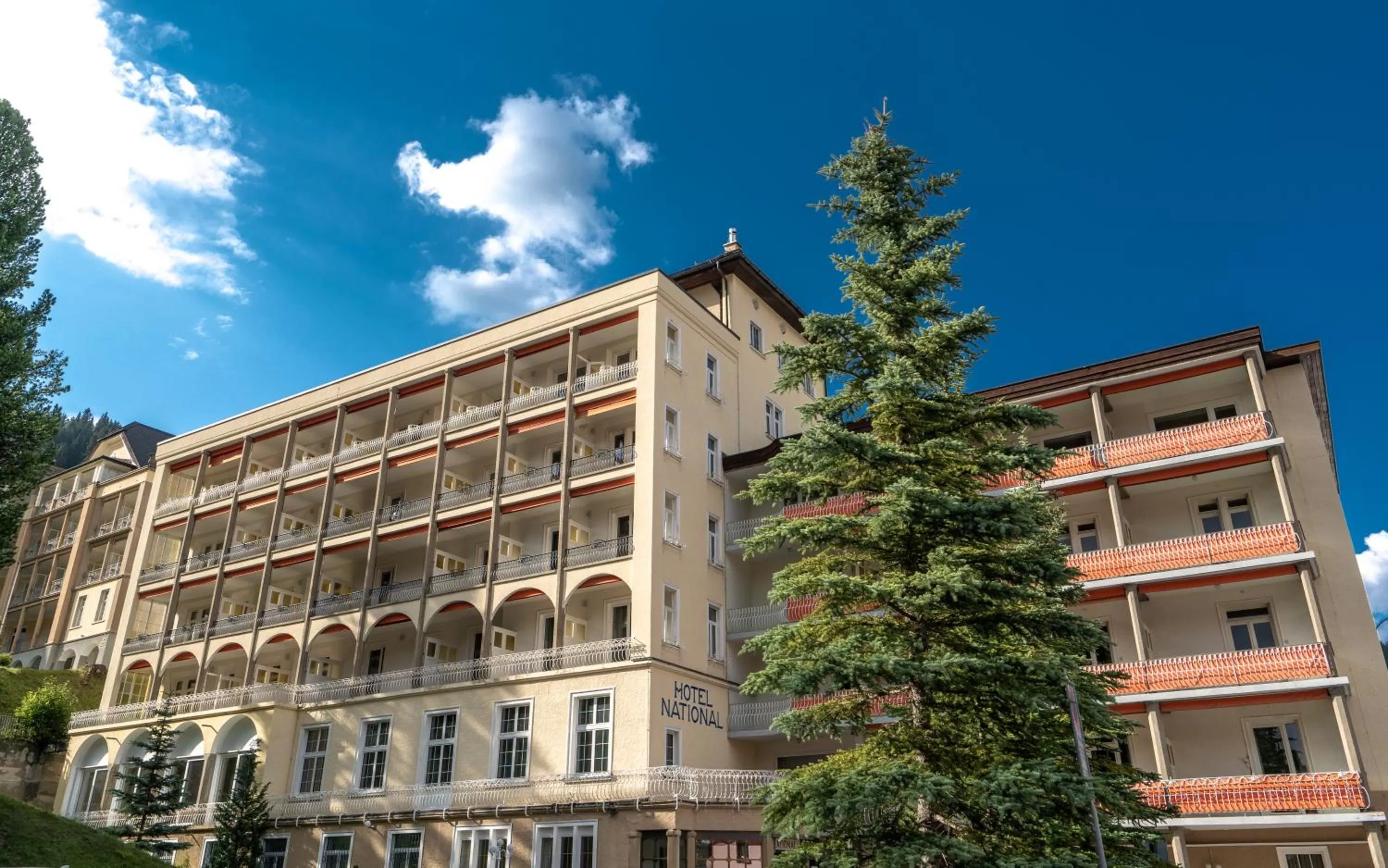 Property building in Hotel National by Mountain Hotels