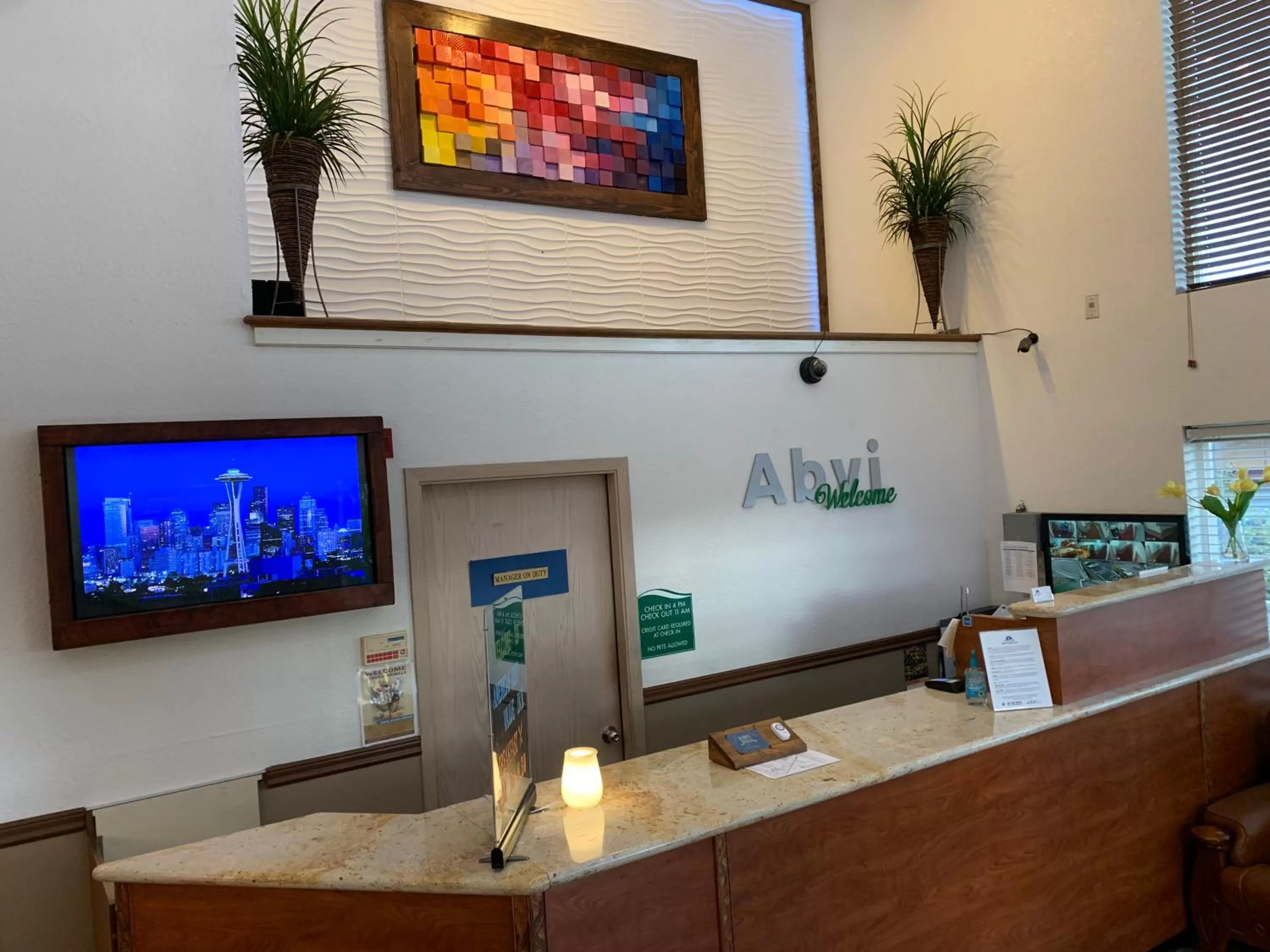 Lobby or reception in Americas Best Value Inn Lynnwood