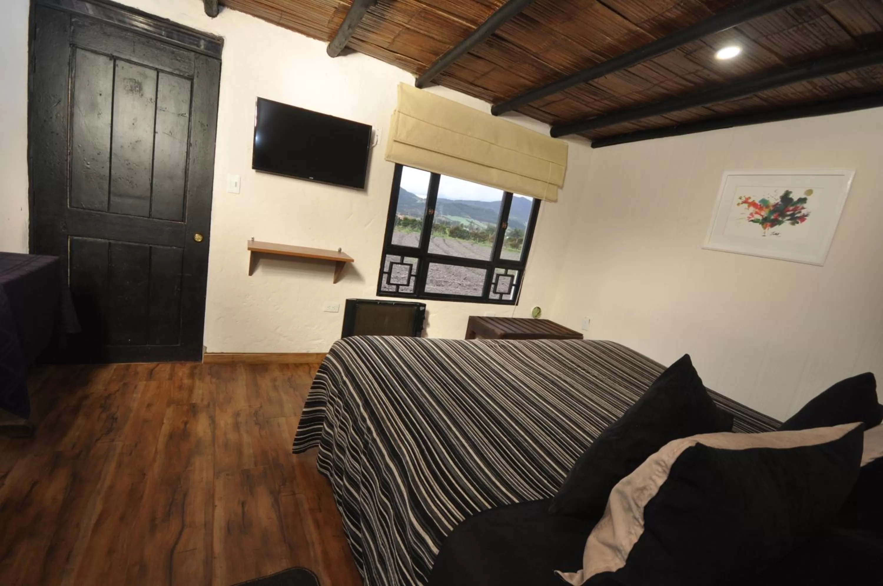 Bedroom, Bed in Posada Cafe La Huerta