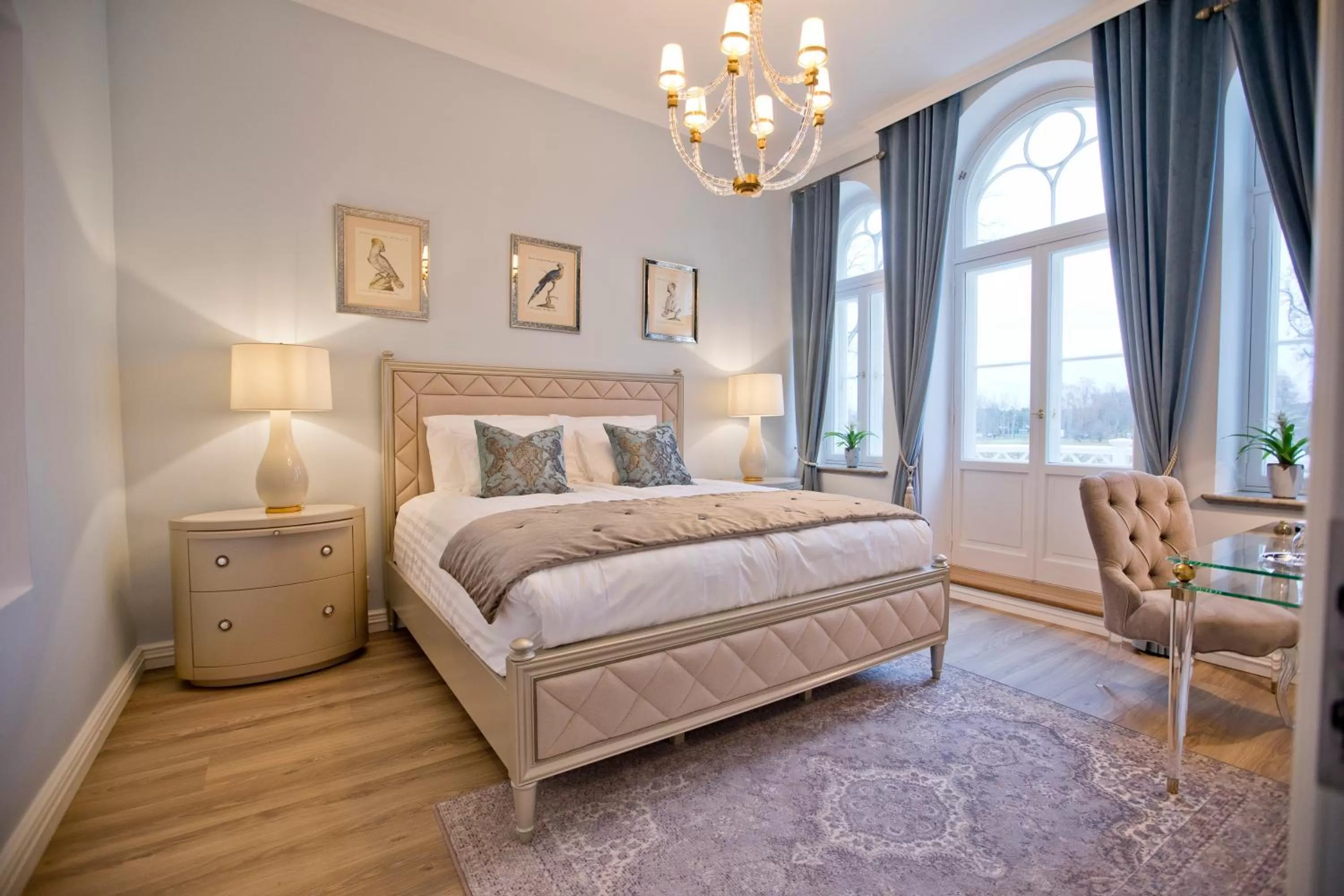 Photo of the whole room, Bed in Schloss Fall, Keila-Joa