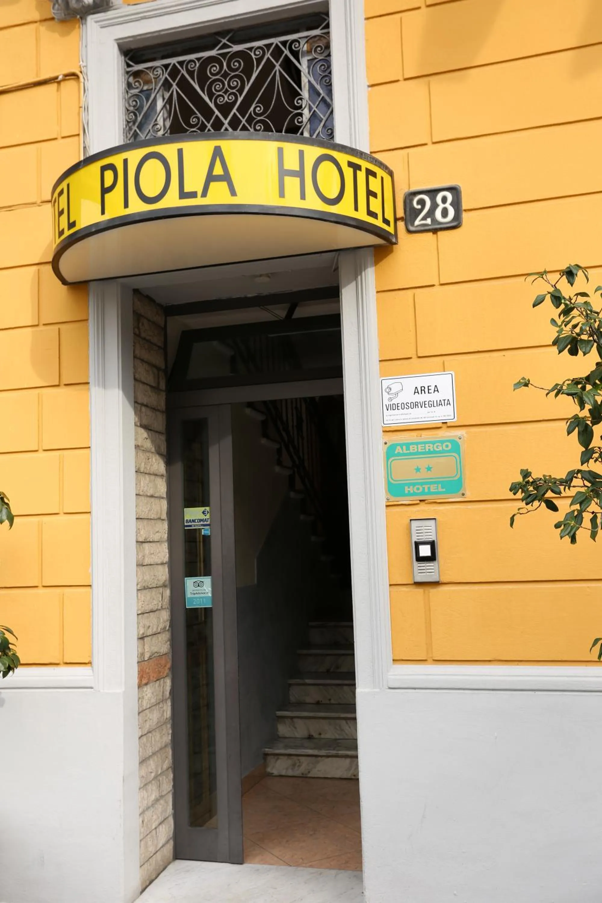 Property building in Hotel Piola