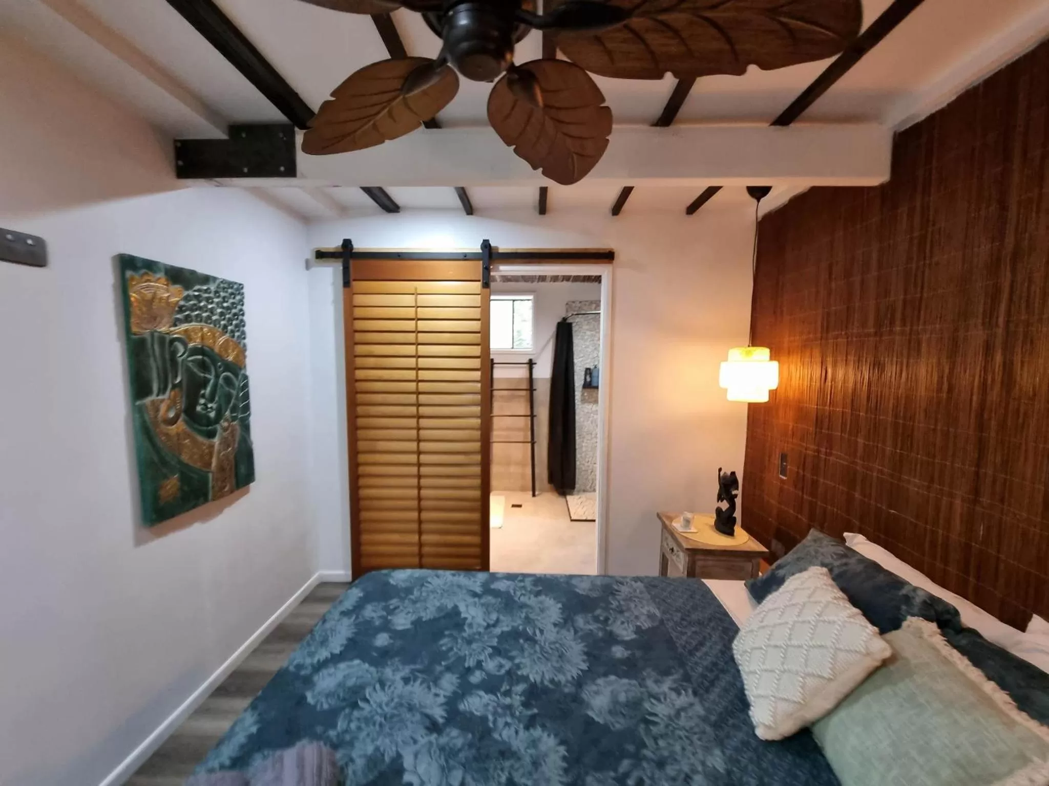 Bed in Rahasia Rainforest Retreat