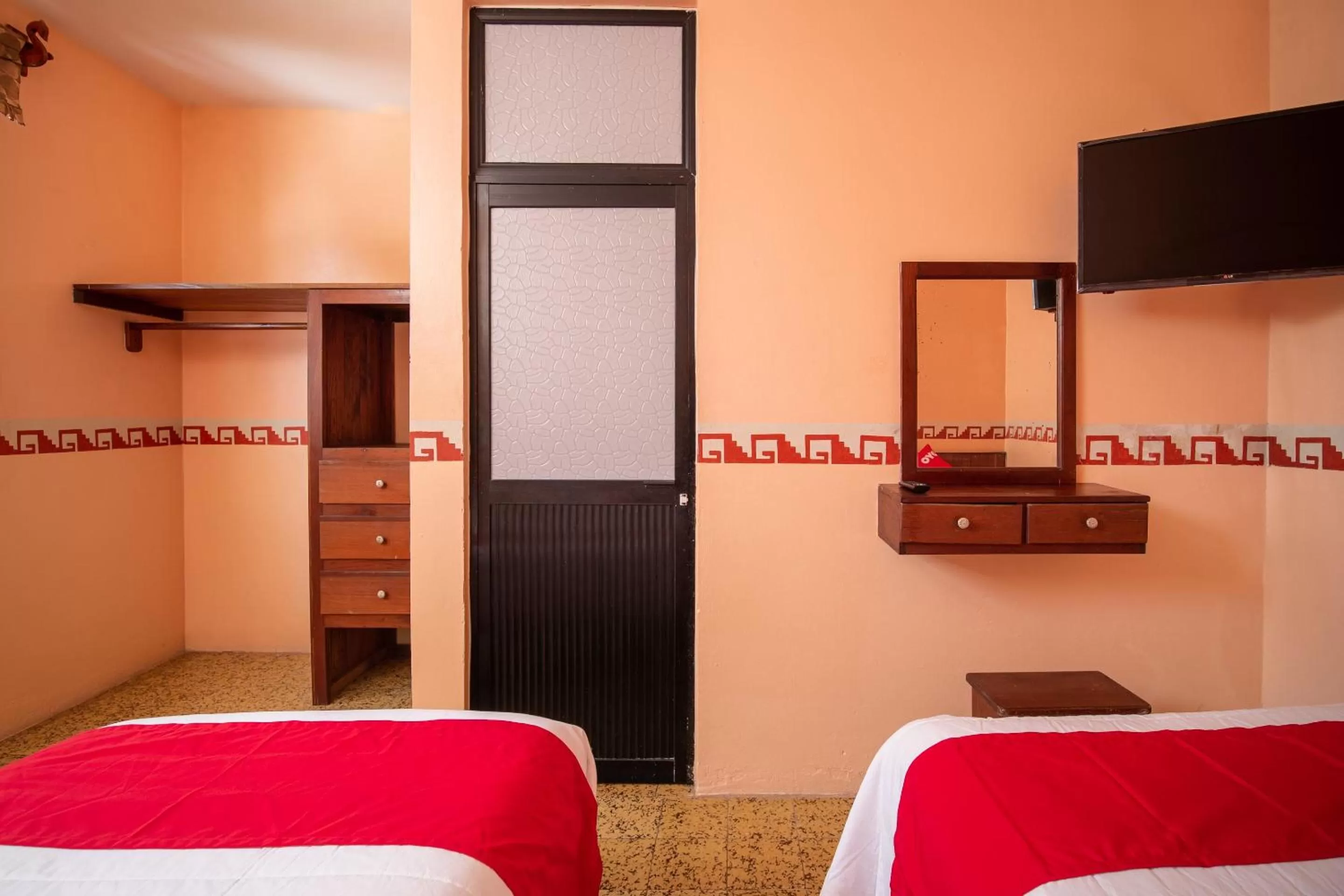 Bedroom in OYO Hotel Arena Surf, Puerto Escondido