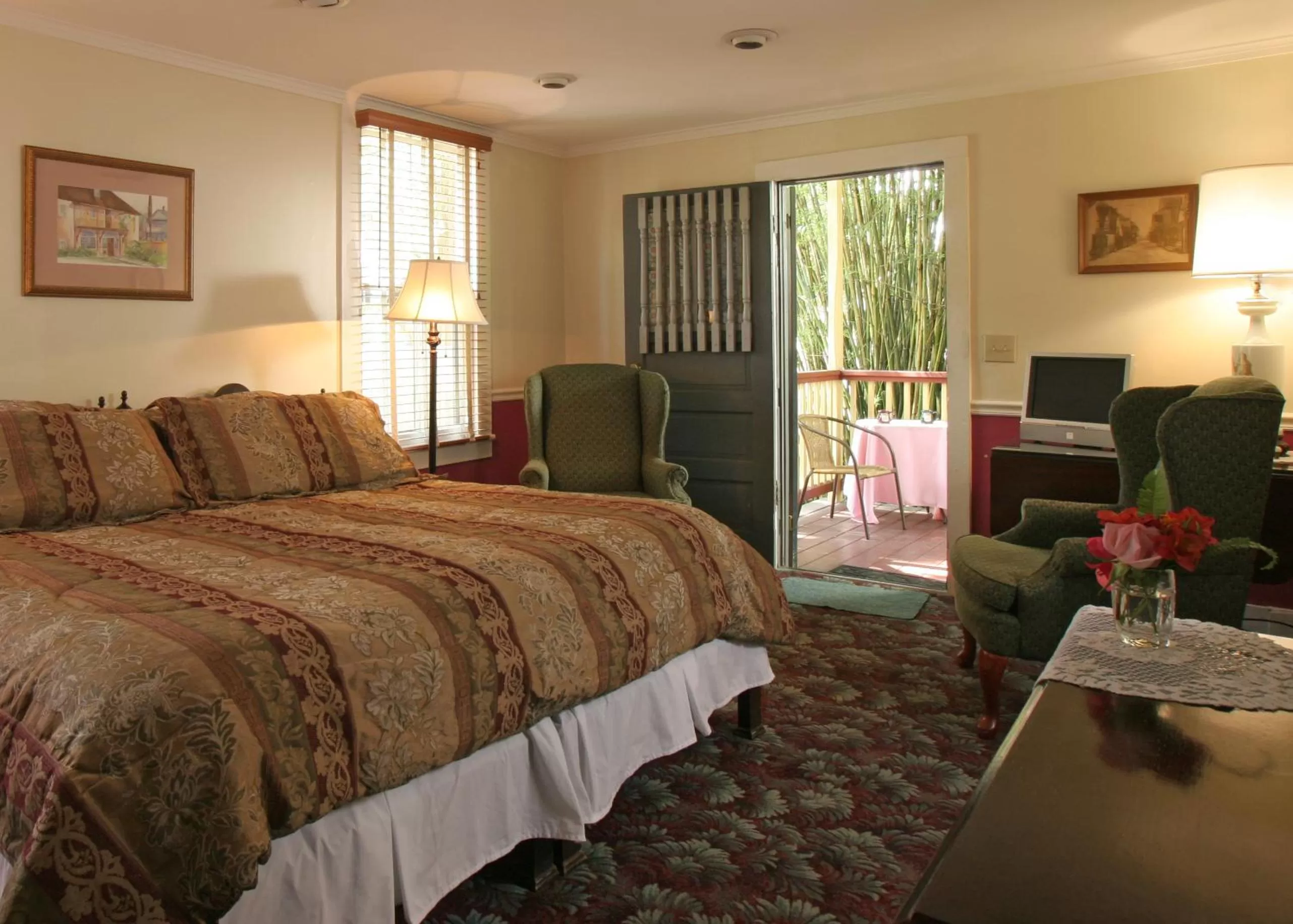 Bed in St. Francis Inn - Saint Augustine
