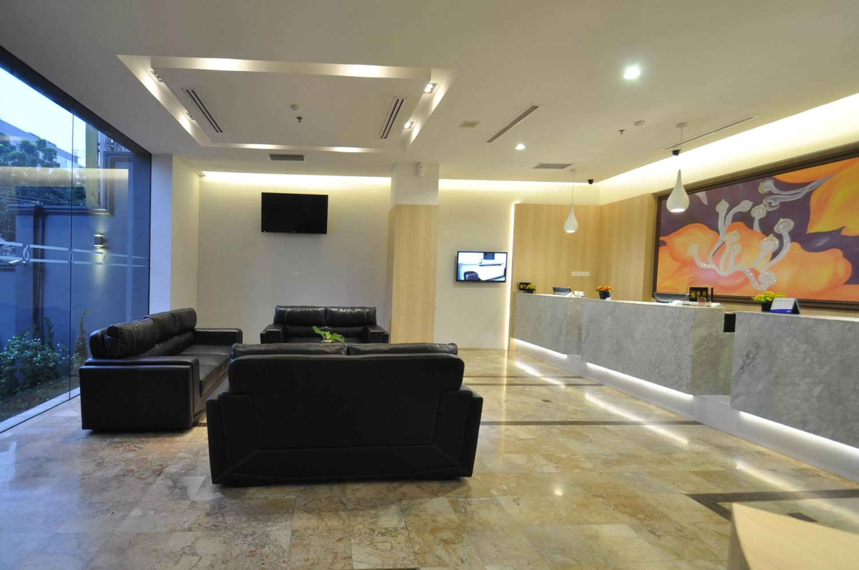 Lobby or reception in Dreamtel Jakarta