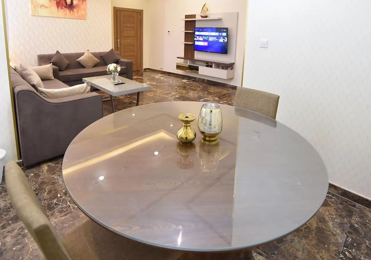 Seating Area in Rihanna Hotel Apartment