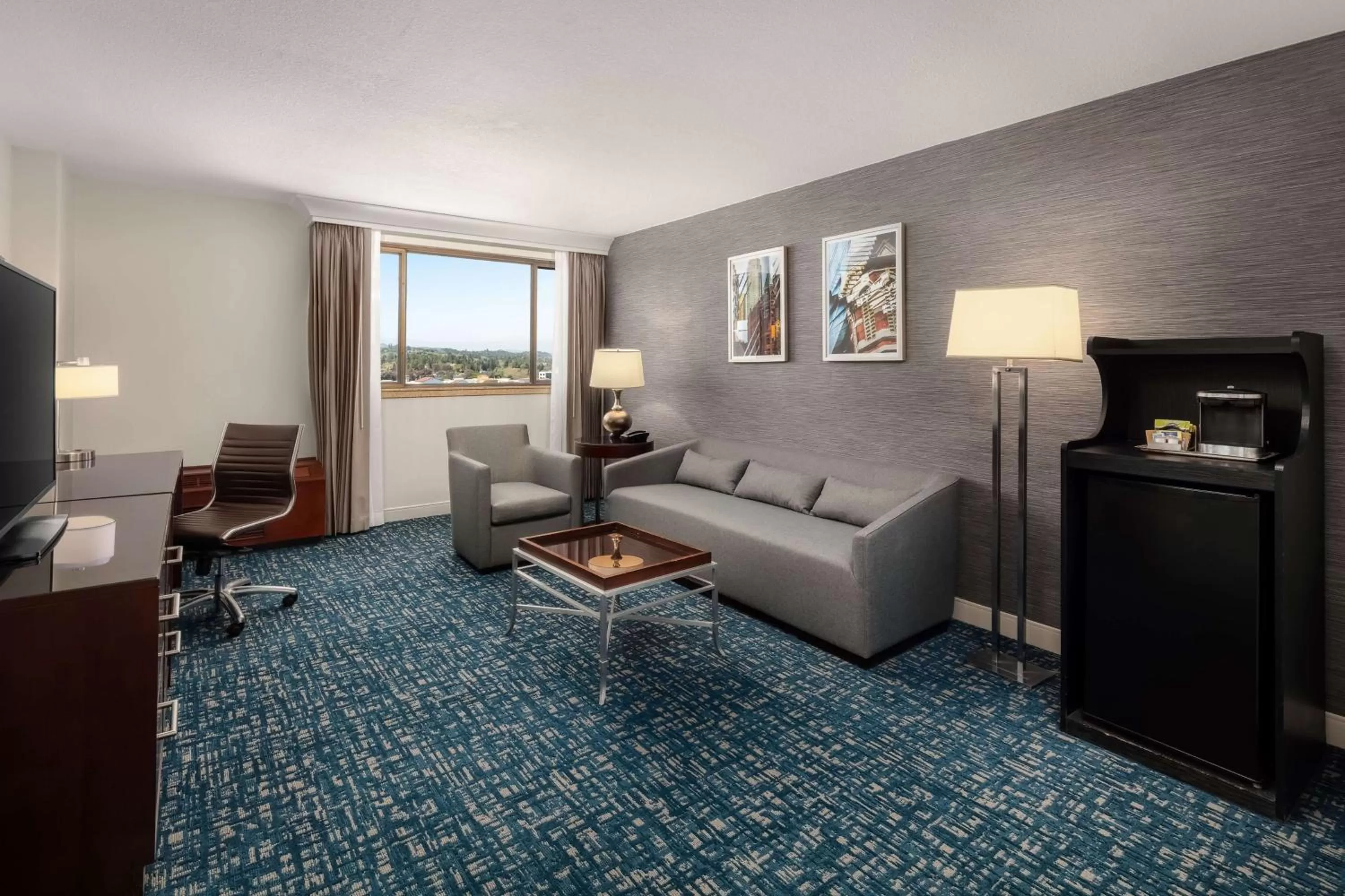 Living room in Hilton Concord