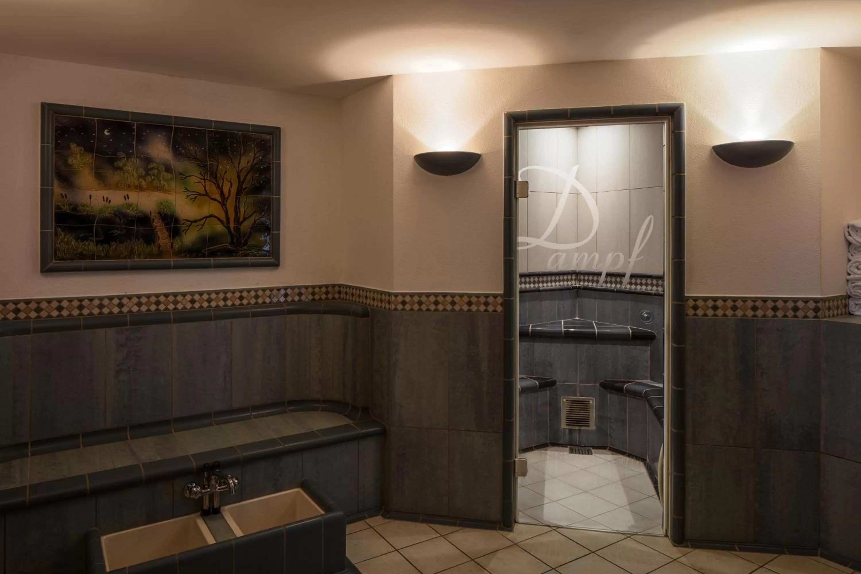 Steam room in Hotel Waldegg - Adults only