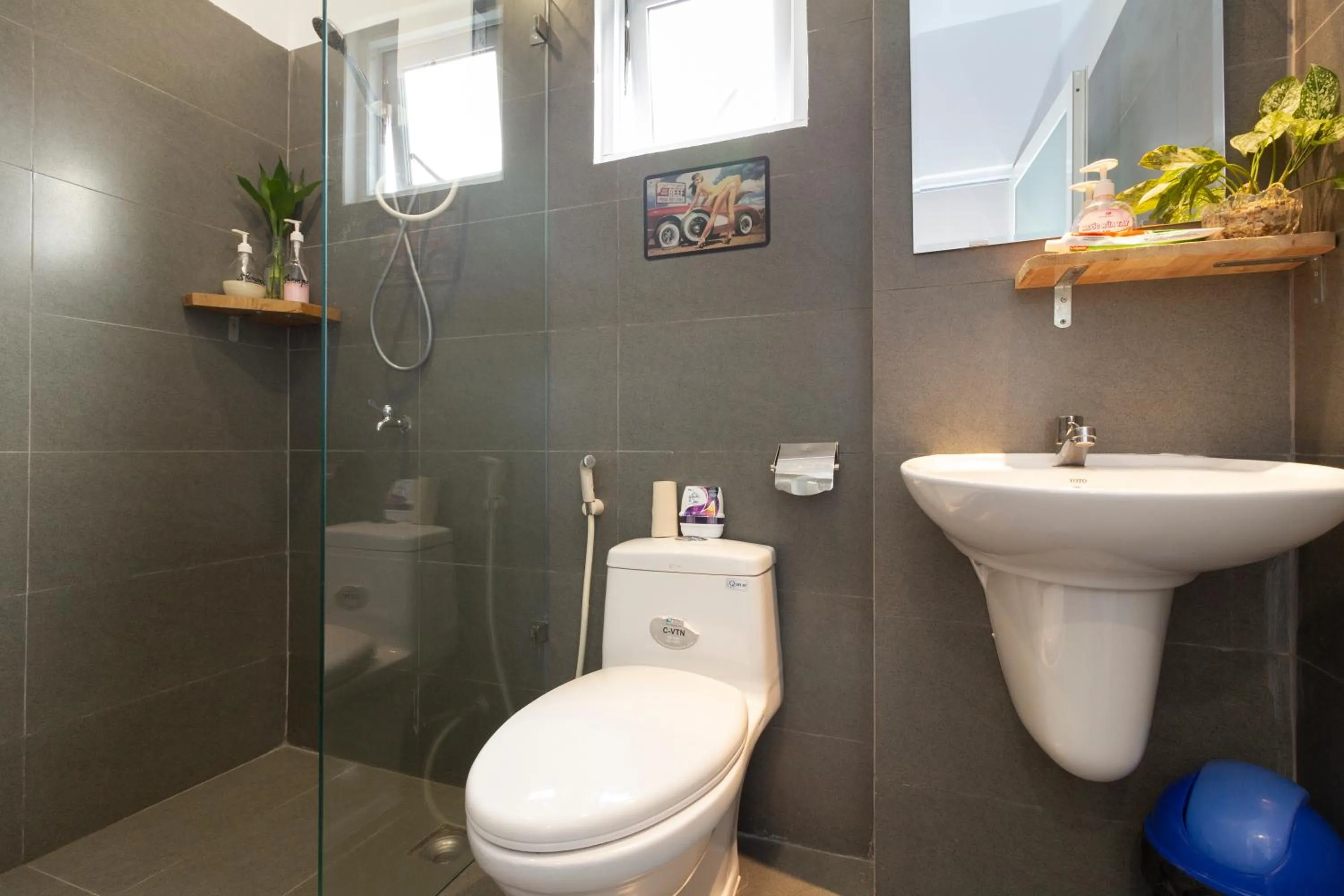 Toilet in Coucou Homestead I - Homestay & Dorm District 1