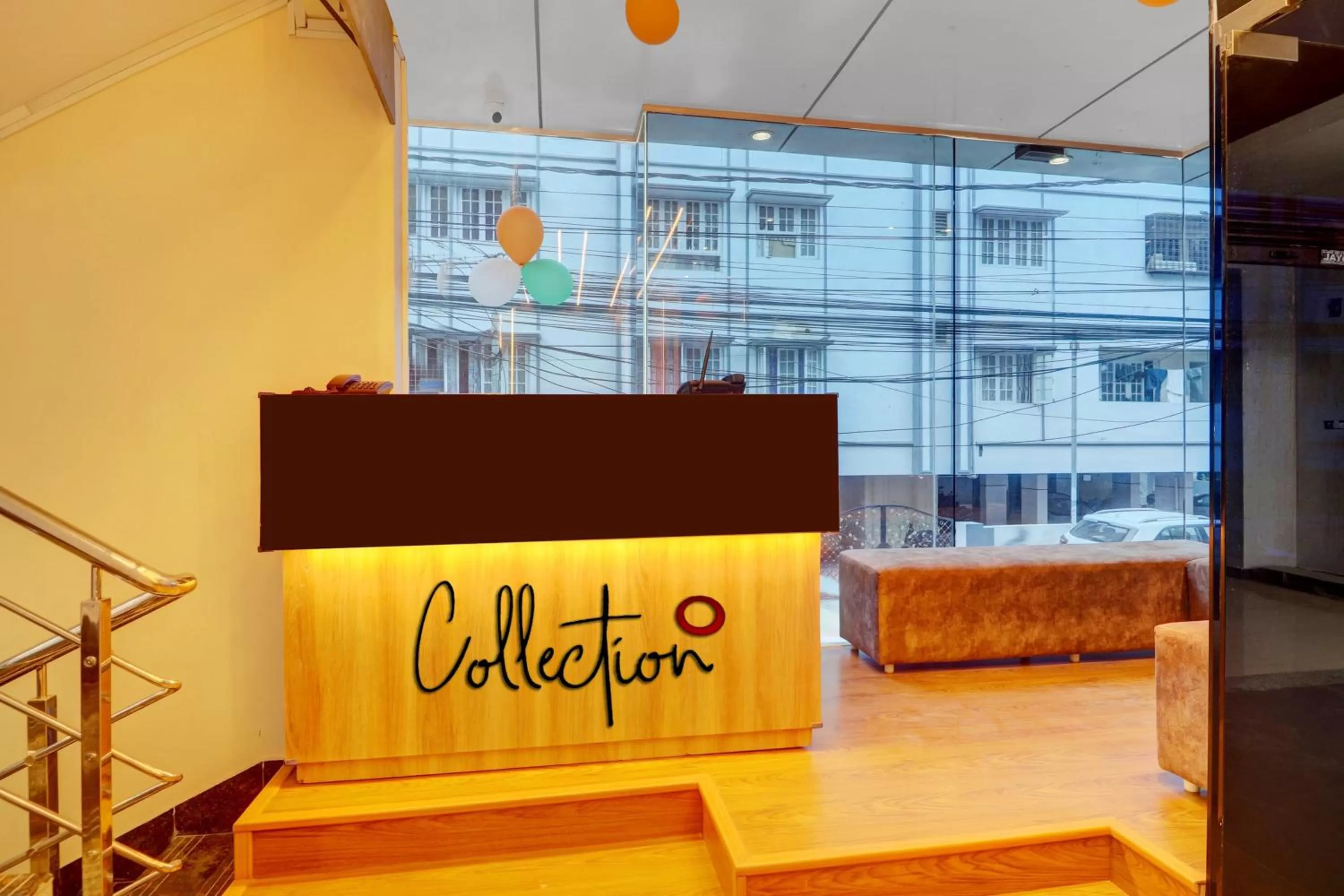 Lobby or reception in Super OYO Collection O Halcyon Madhapur