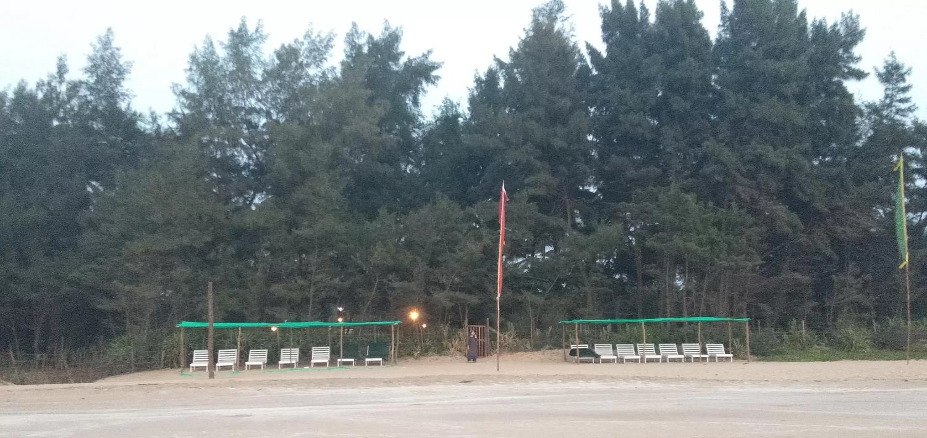 Beach in OmBodhi Retreat