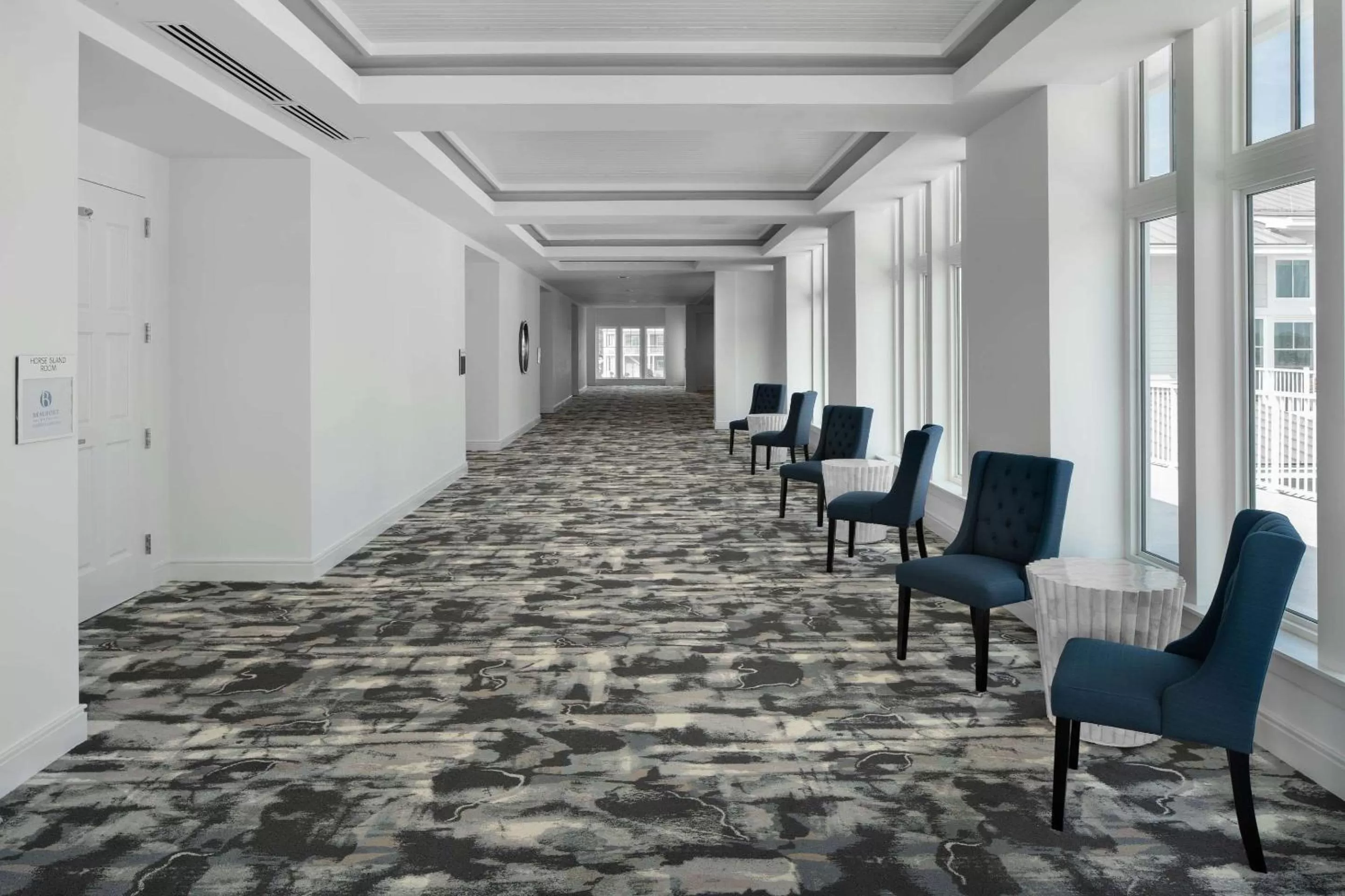 On site in Beaufort Hotel