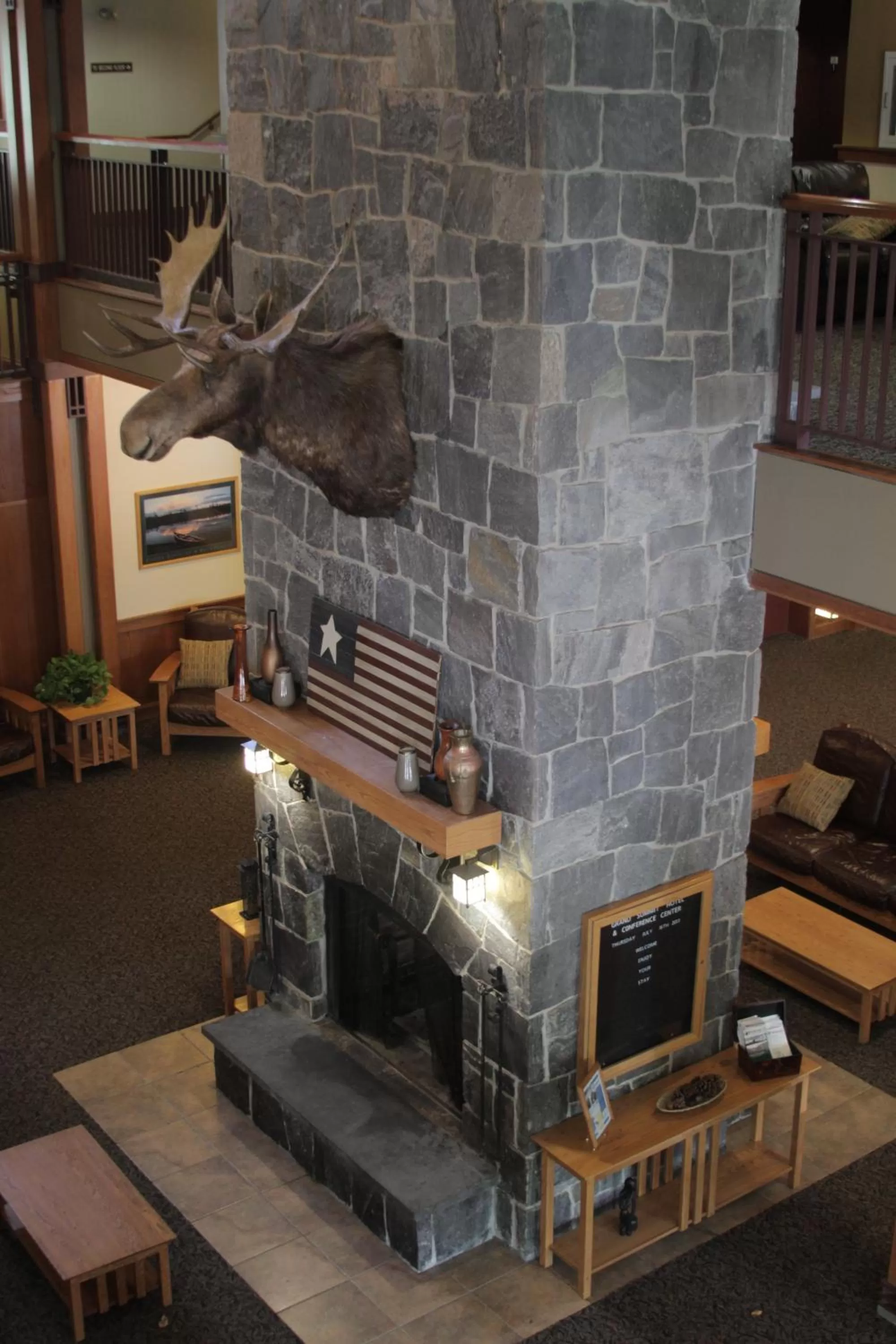 Decorative detail in Grand Summit Hotel at Attitash