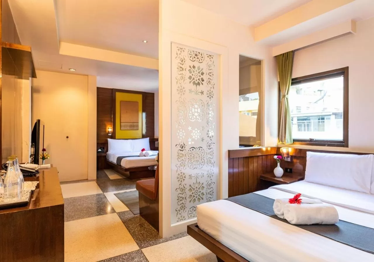 Bed in D&D Inn Khaosan