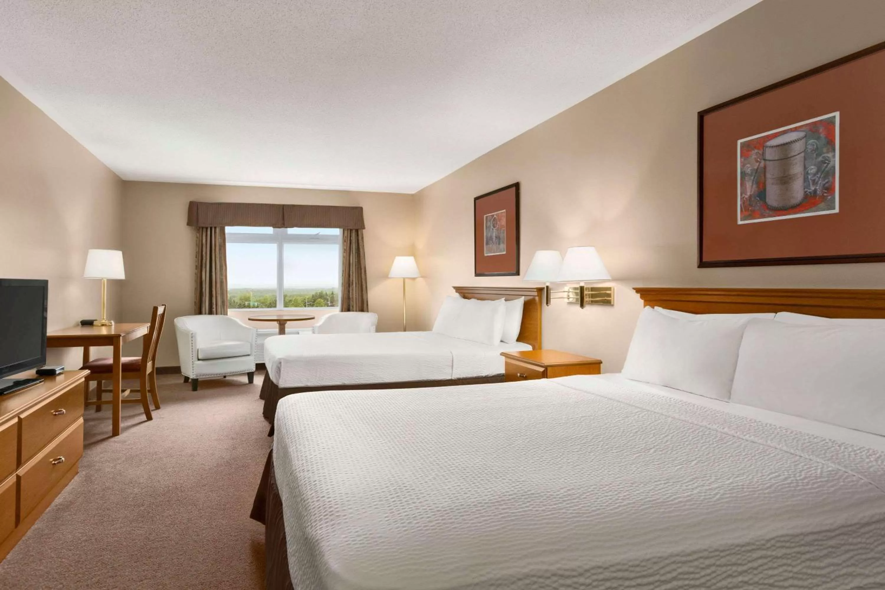 Bed in Days Inn by Wyndham Oromocto Conference Centre