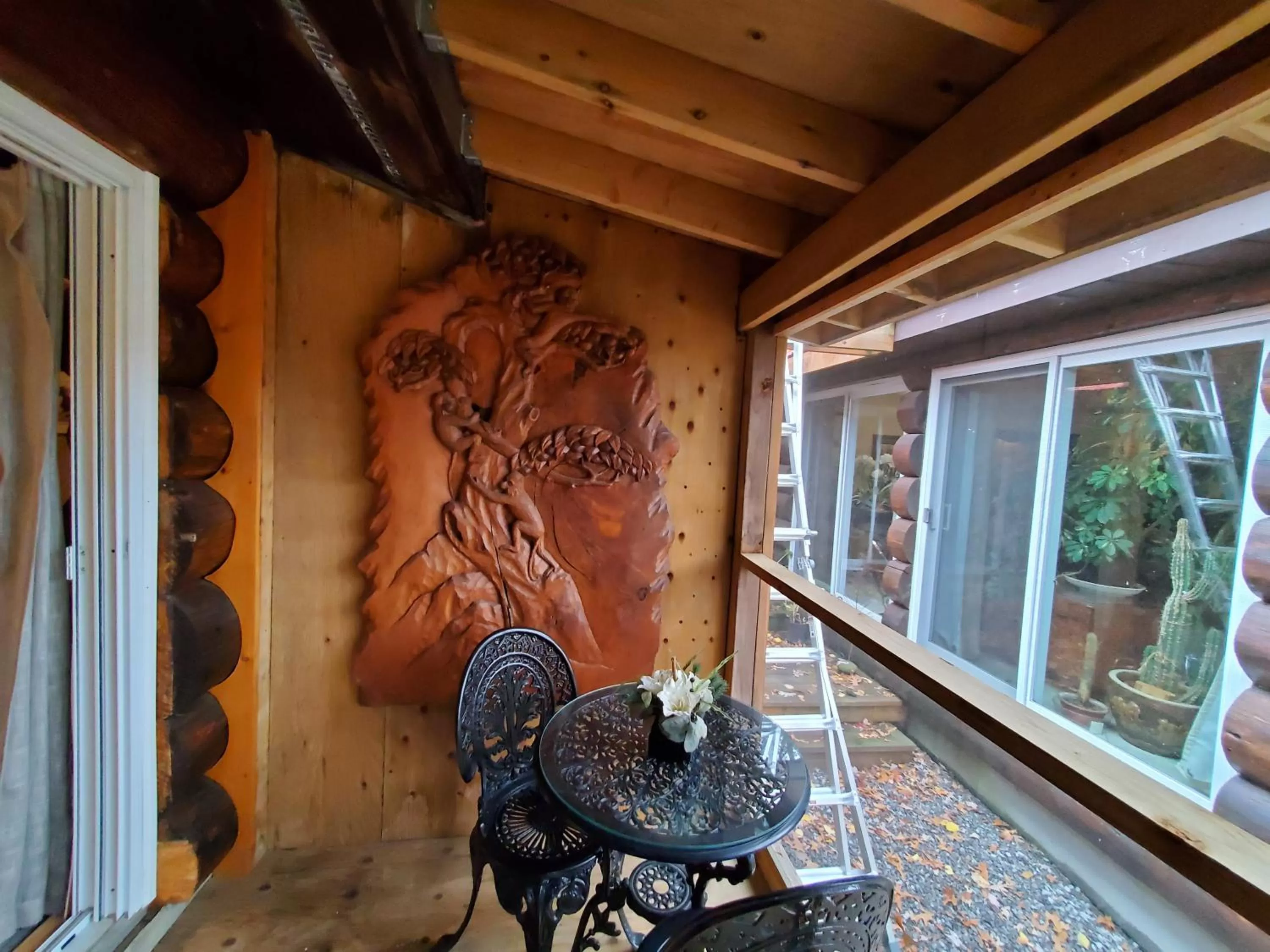 Balcony/Terrace in Shambhala Bed and Breakfast