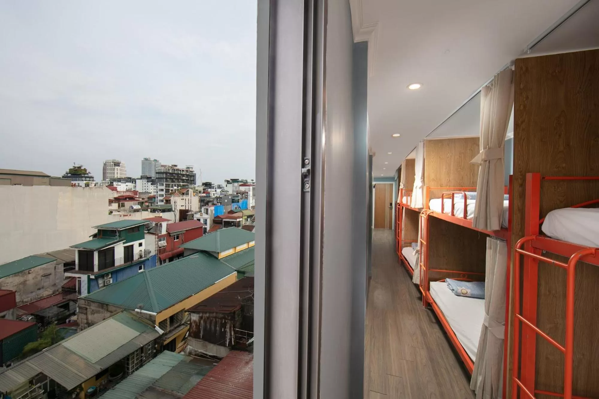Balcony/Terrace in Hanoi Backpackers Hostel & Rooftop bar