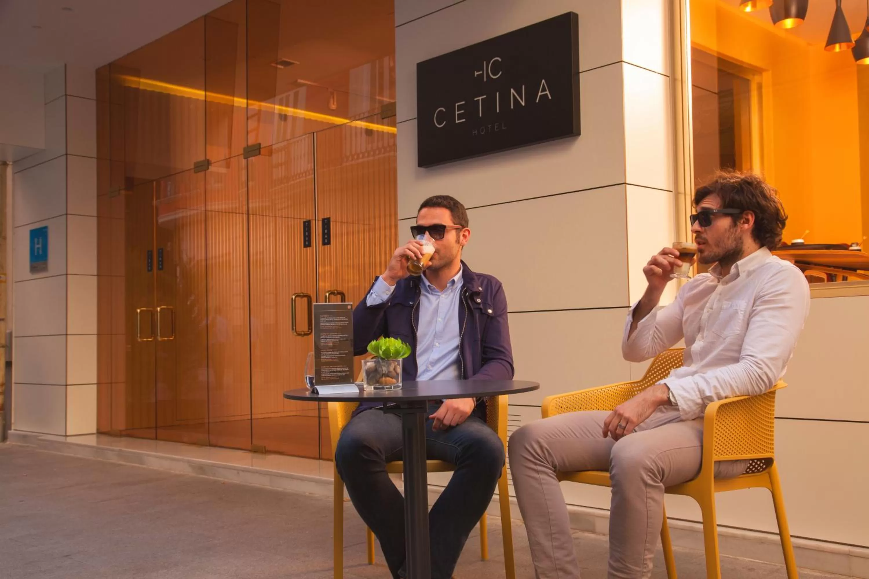 Balcony/Terrace in Hotel Cetina Murcia