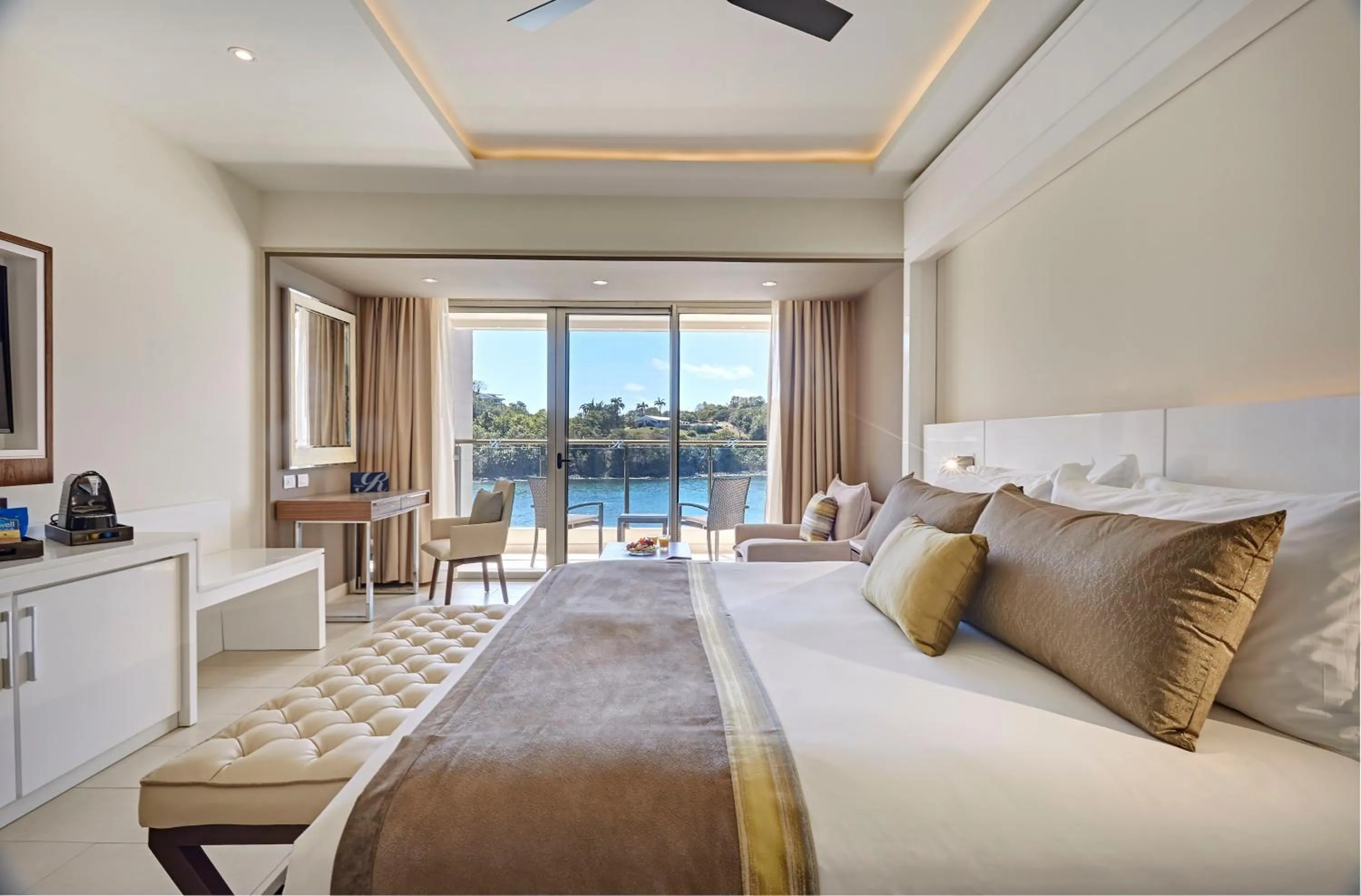 Bedroom, Bed in Royalton Saint Lucia, An Autograph Collection All-Inclusive Resort