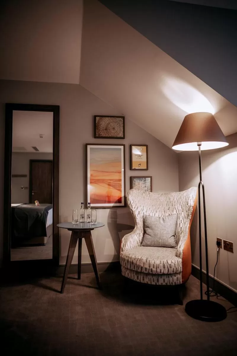 Seating area, Bed in The Tytherington