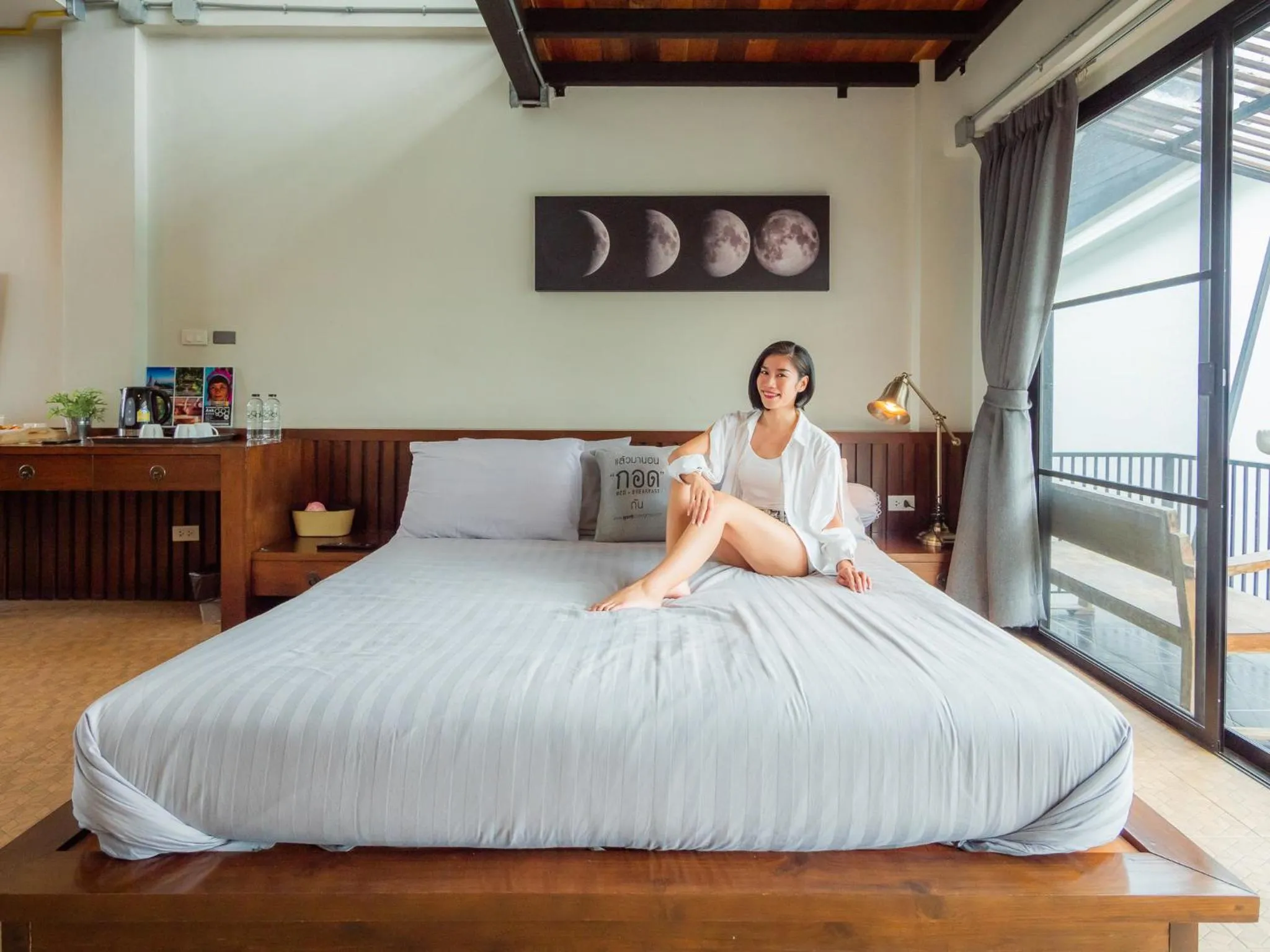Property building, Bed in Gord ChiangMai Hotel