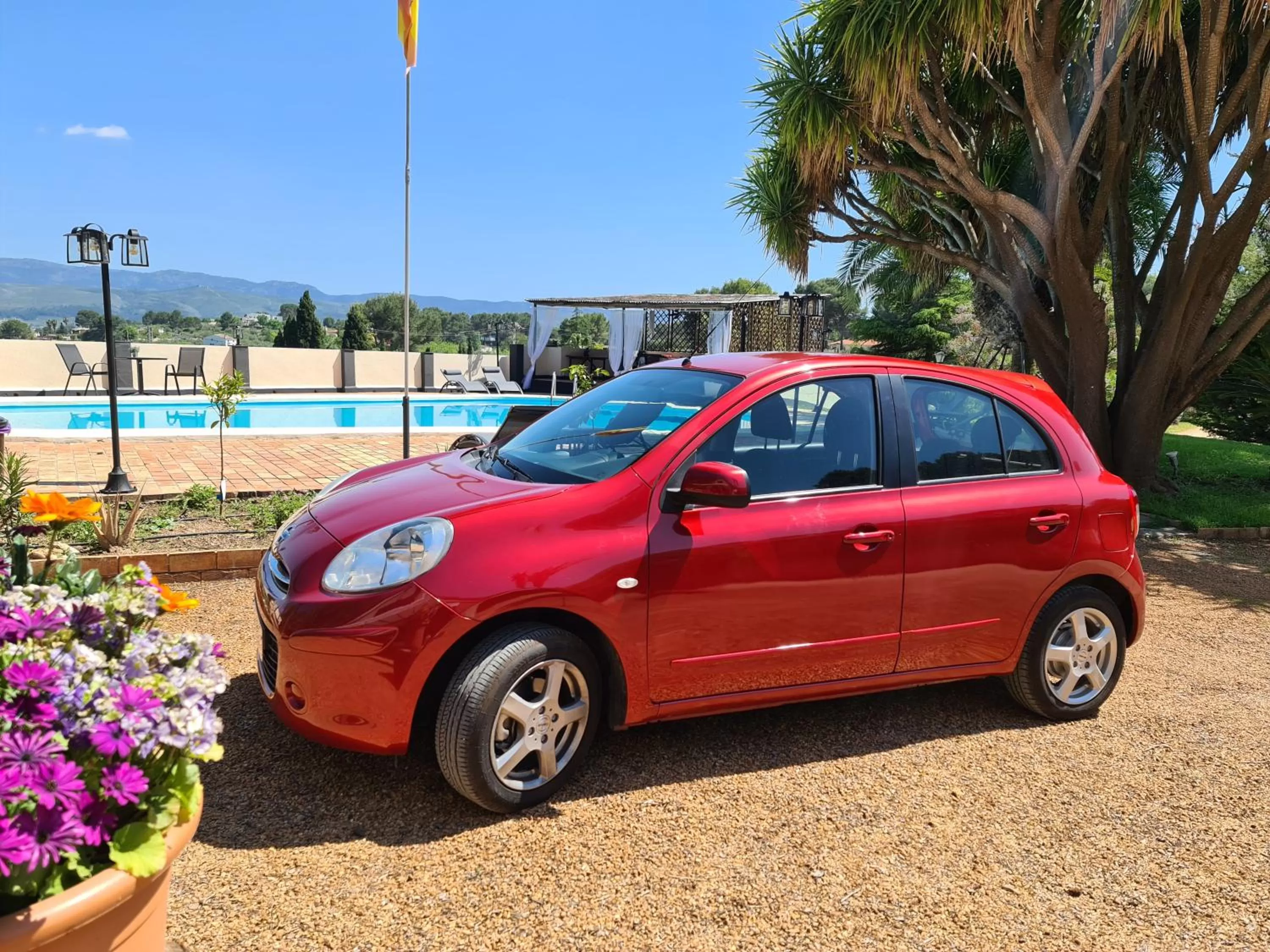 Parking in Finca la Yuca