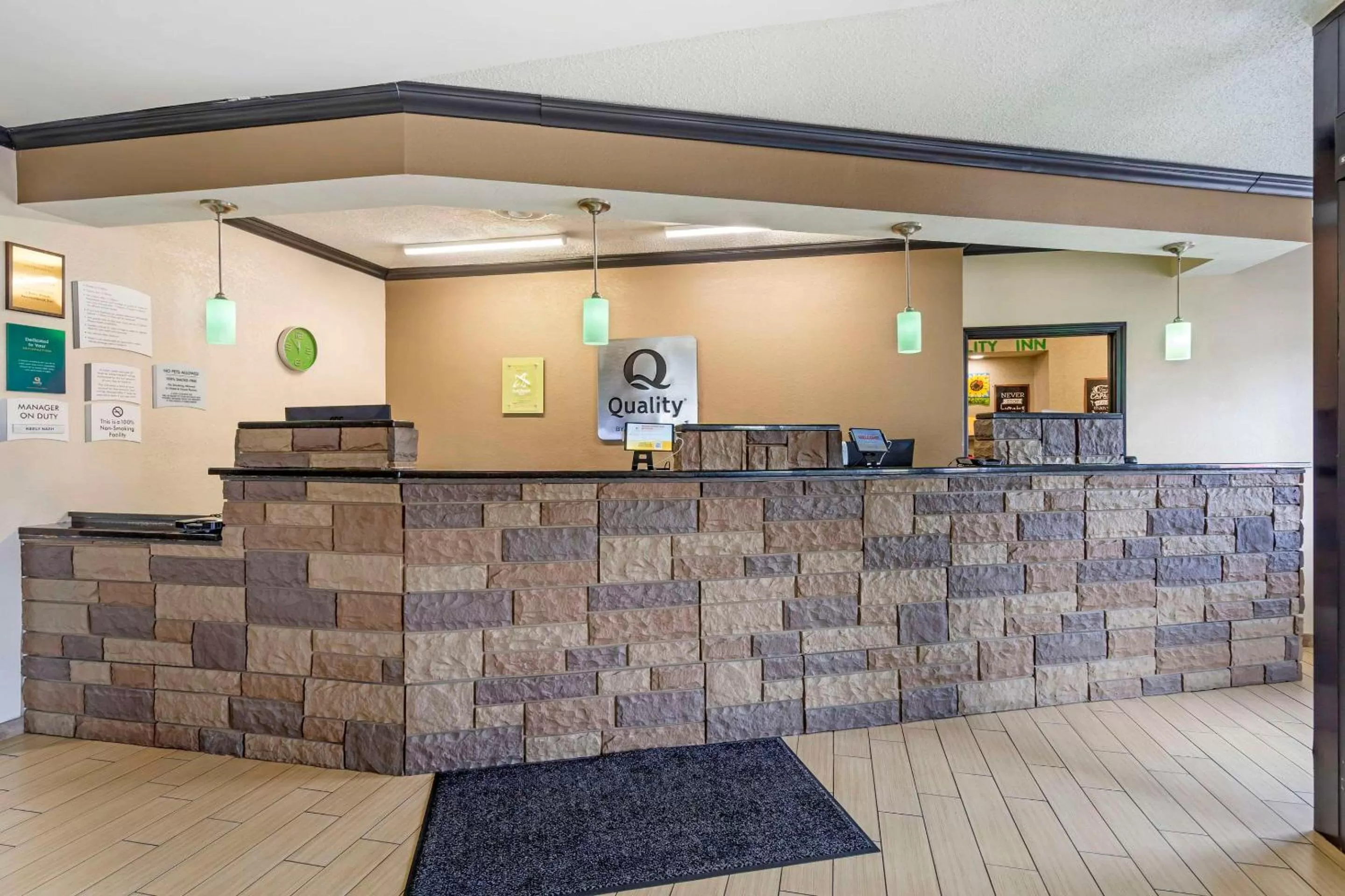 Lobby or reception in Quality Inn & Suites Delaware South