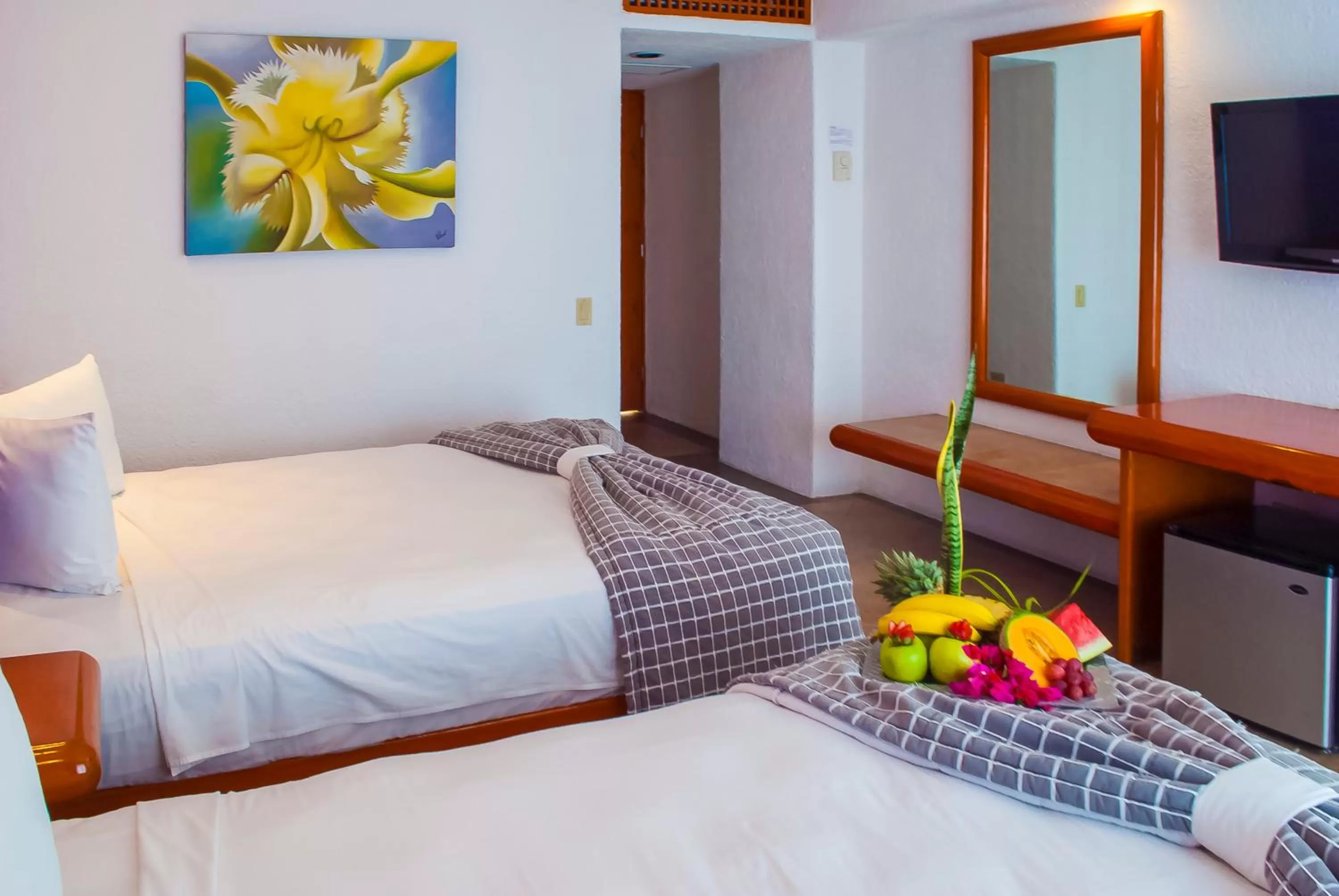 Bed in Hotel Los Patios