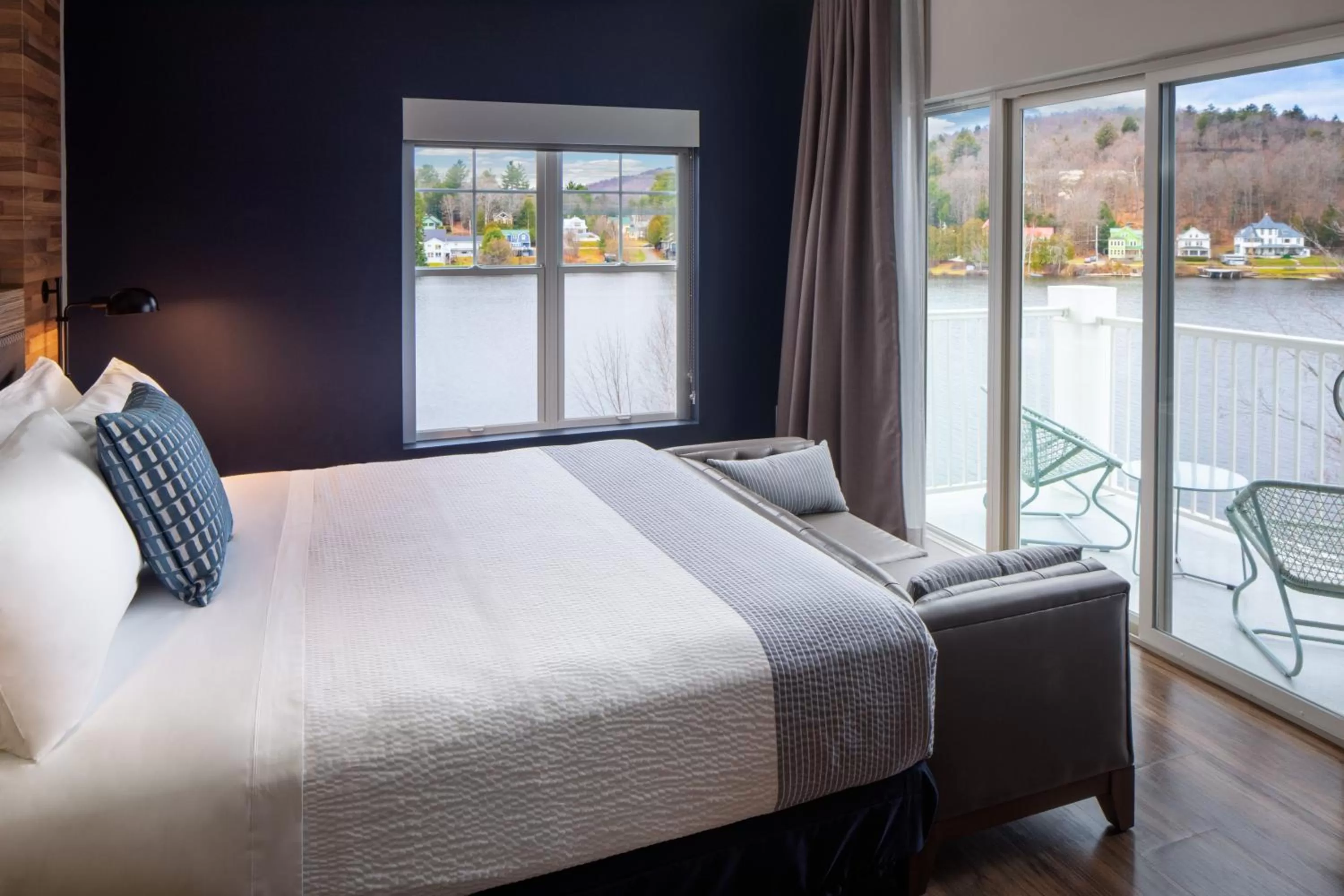 View (from property/room), Bed in voco Saranac Lake NY - Waterfront by IHG