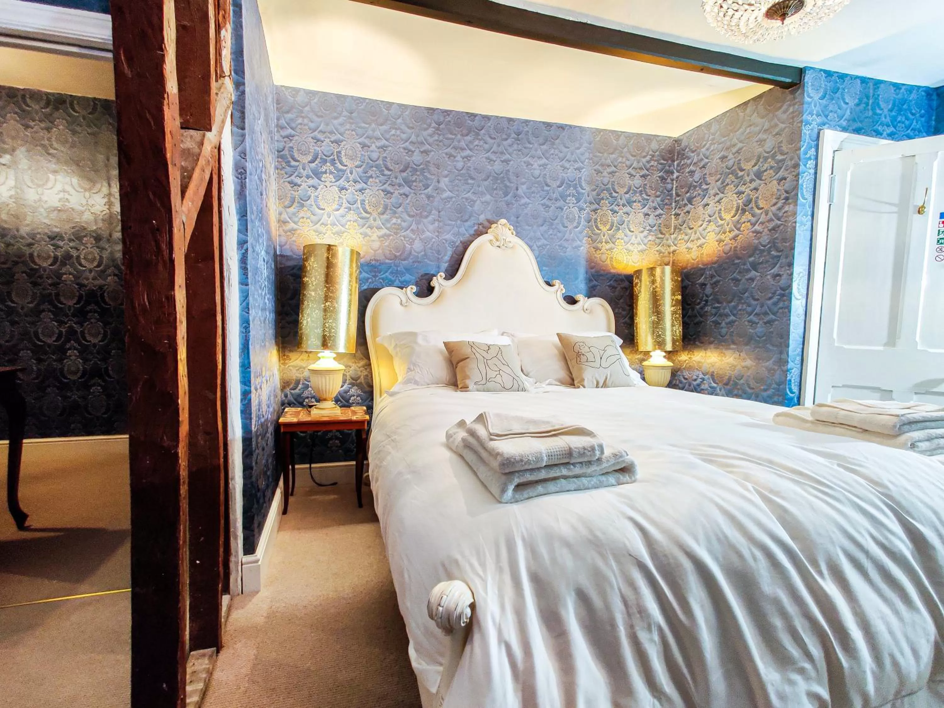 Photo of the whole room, Bed in Plas Dolguog