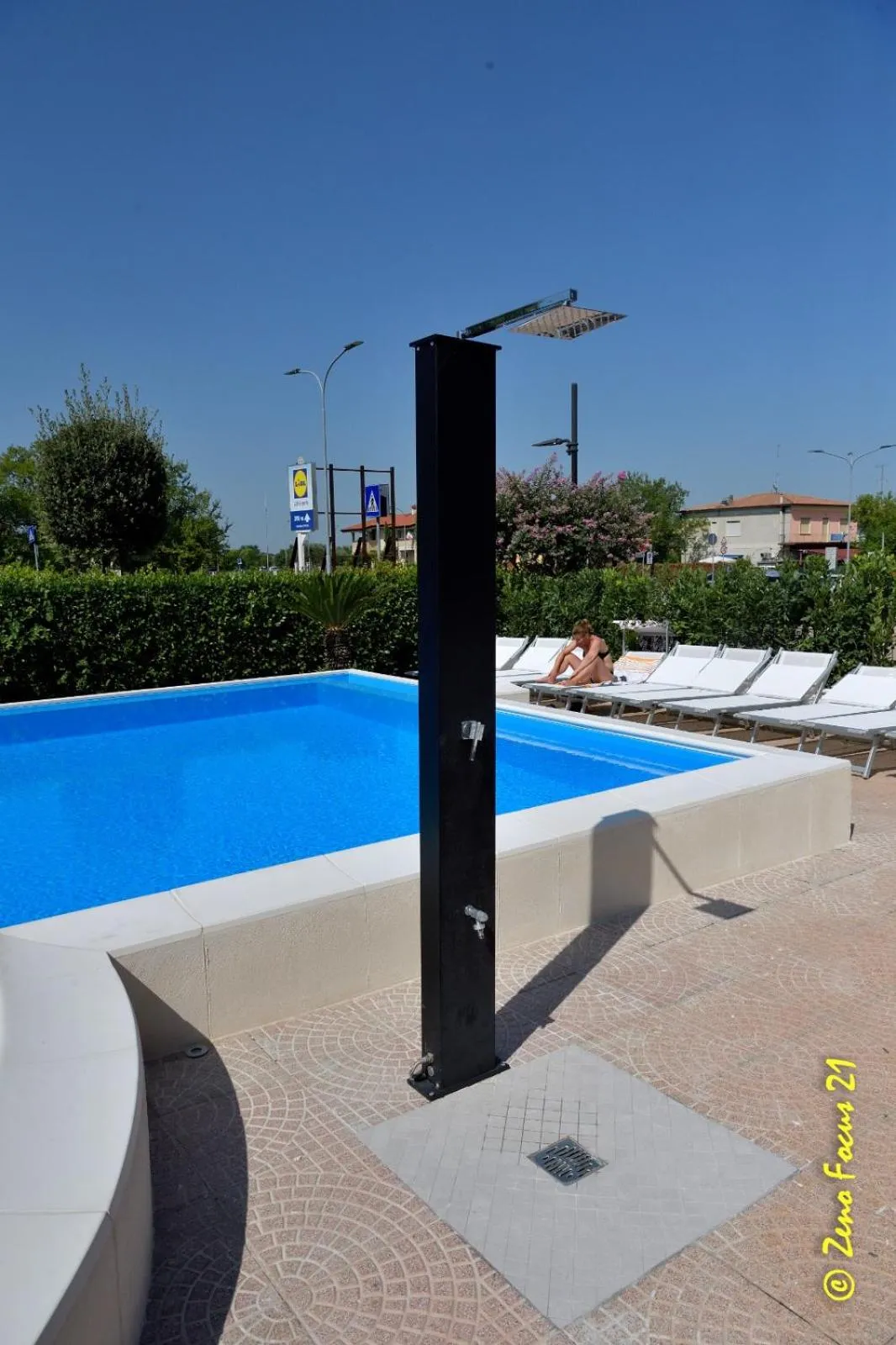 Swimming pool in Hotel San Benedetto