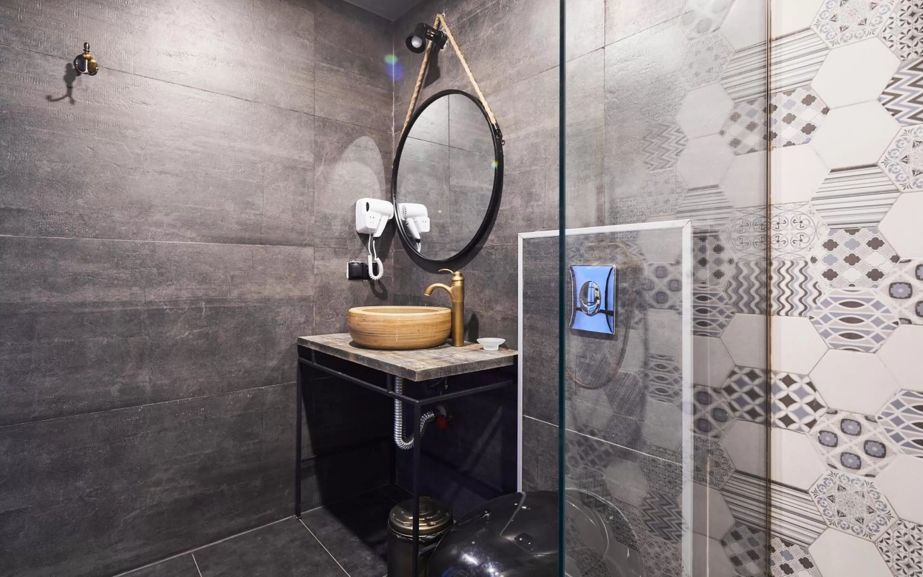 Bathroom in Gudauri Loft Hotel