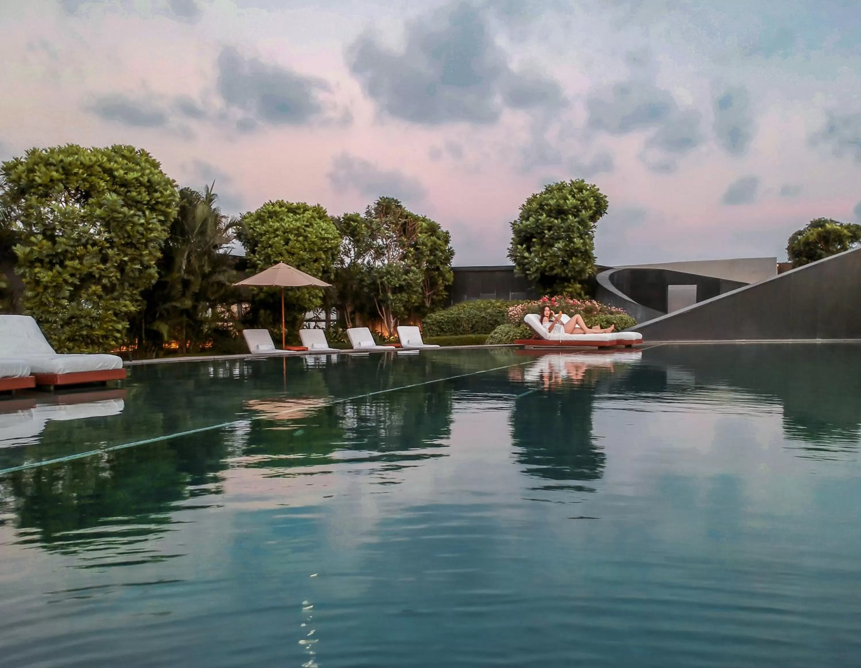 Swimming pool in Park Hyatt Chennai