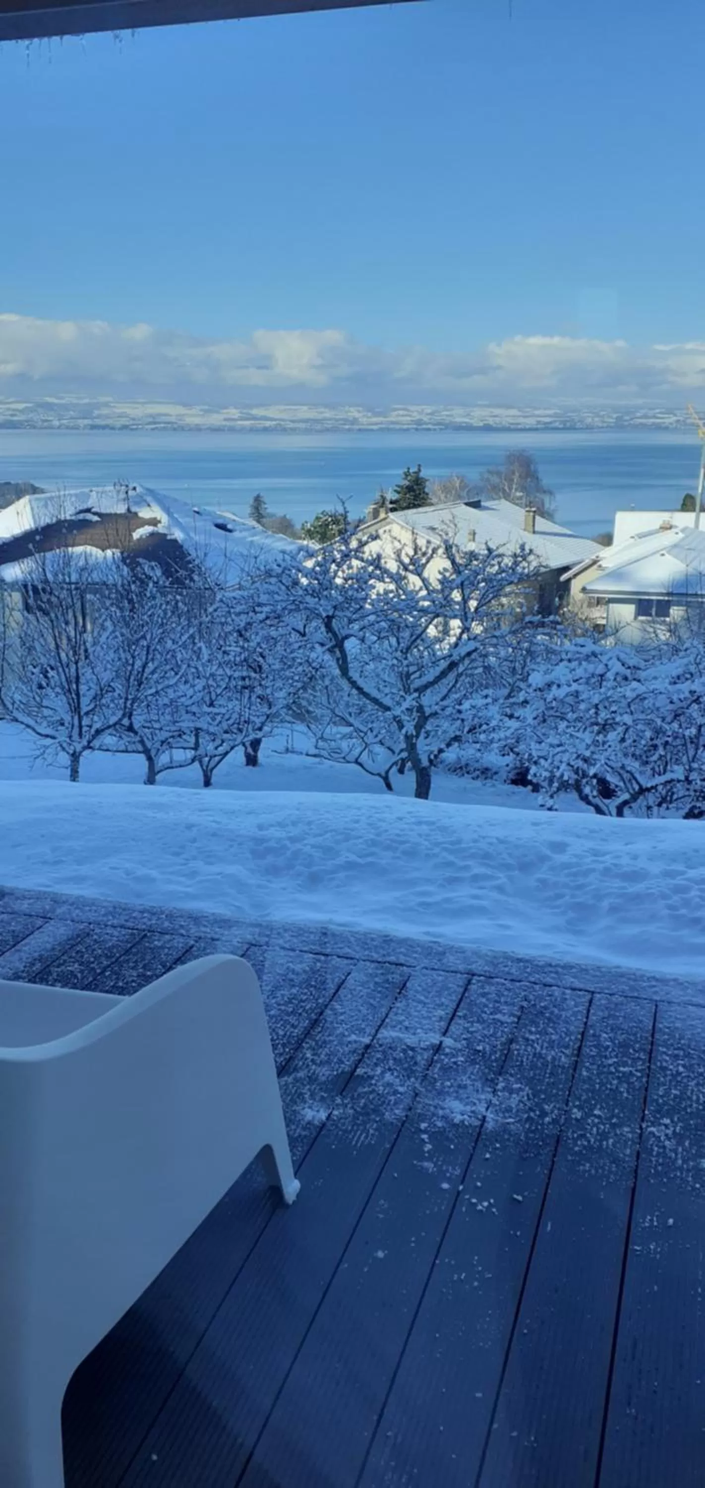 Patio in Au coucher du lac