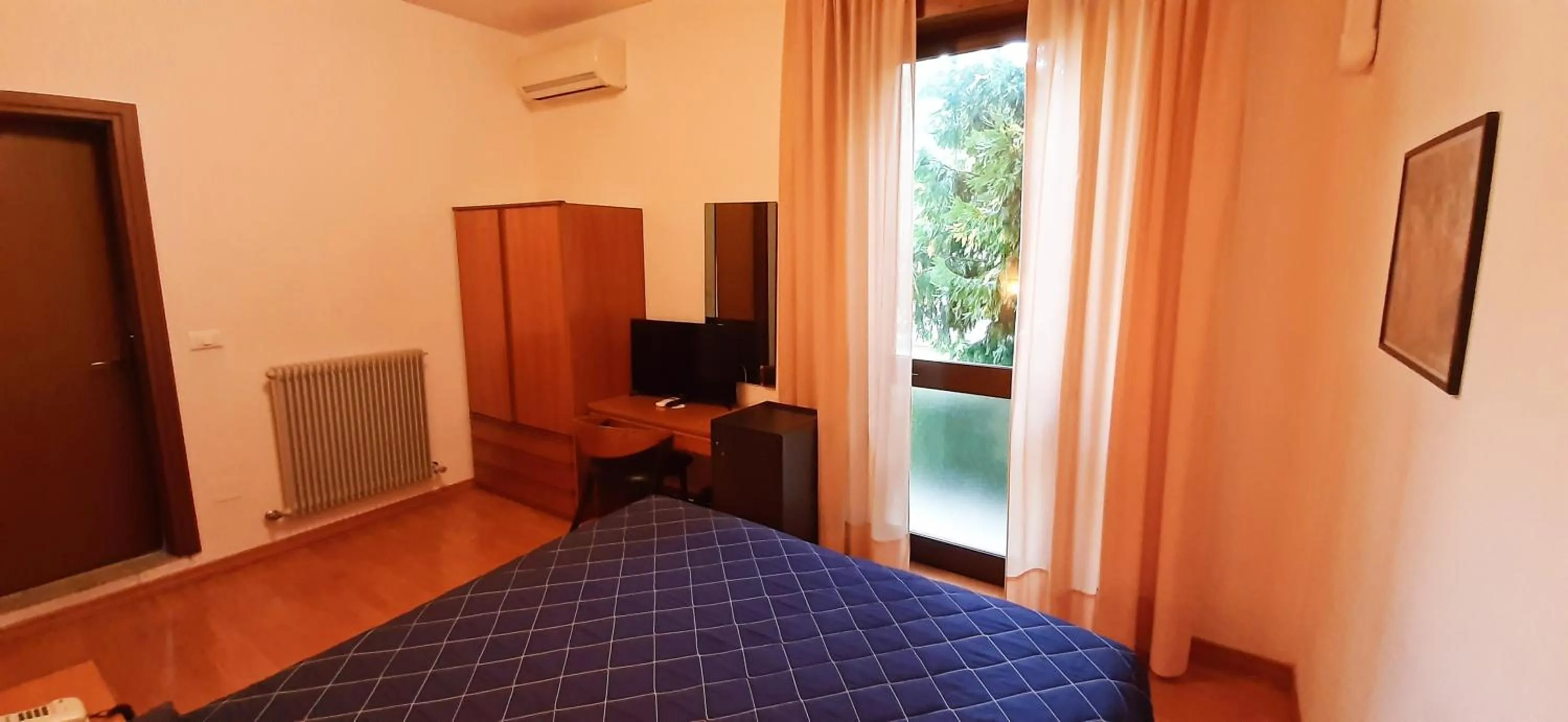 Bed in Hotel Principe