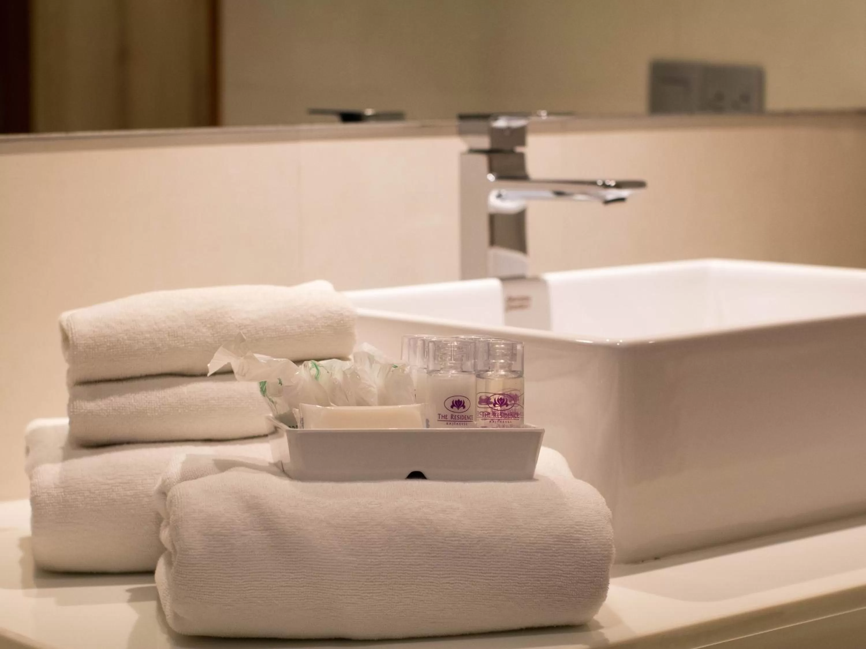 Bathroom in The Residence Rajtaevee Hotel