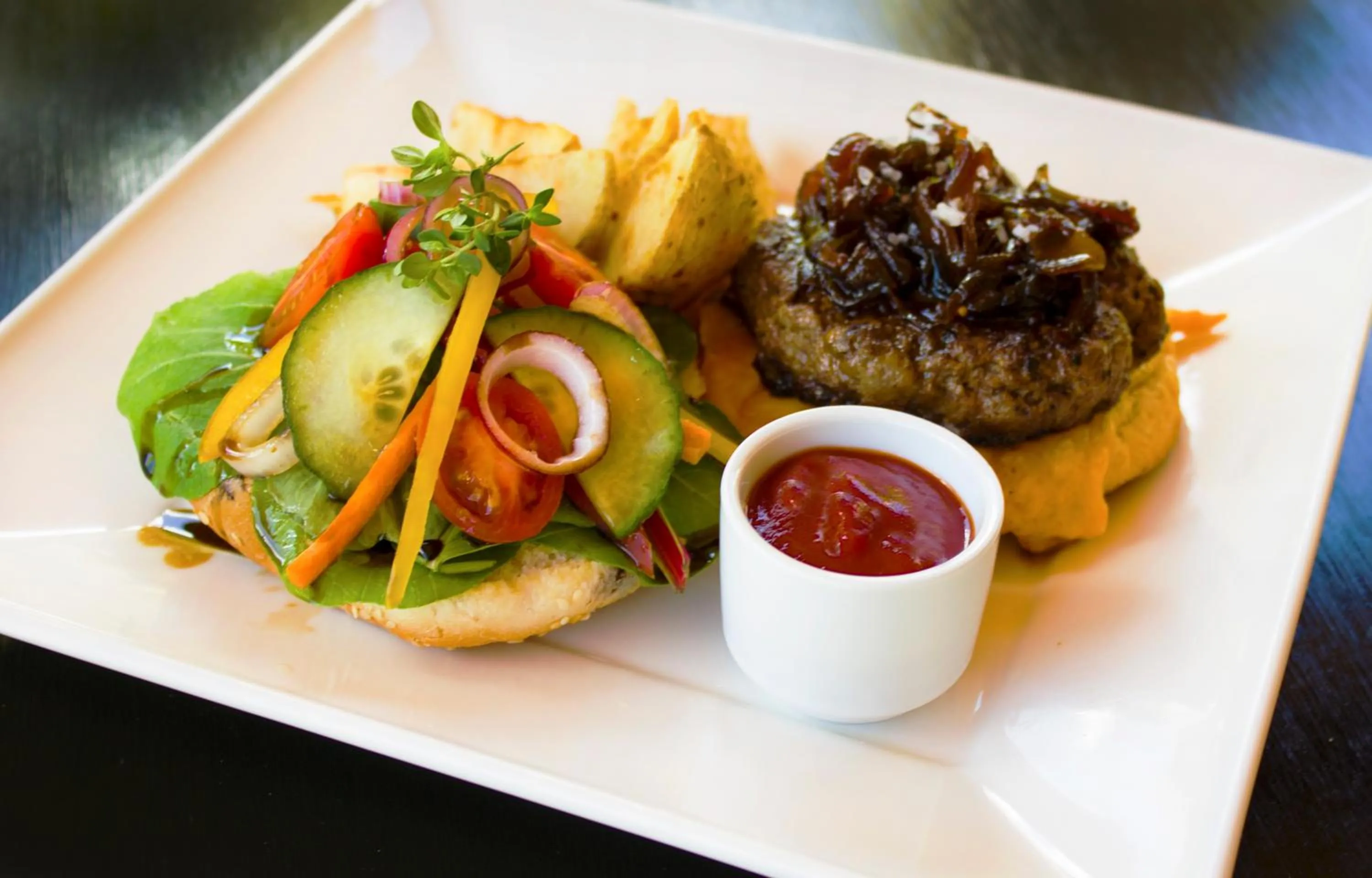 Food close-up in Sanbona Wildlife Reserve